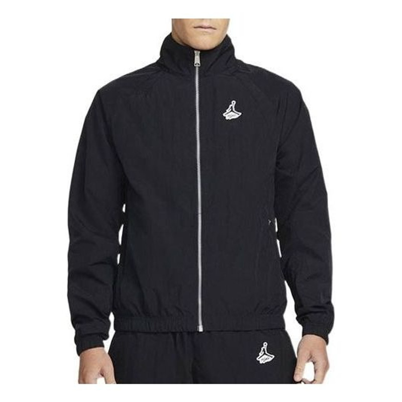 Air Jordan Sports Jacket Men s Black DH9038-010 - 1