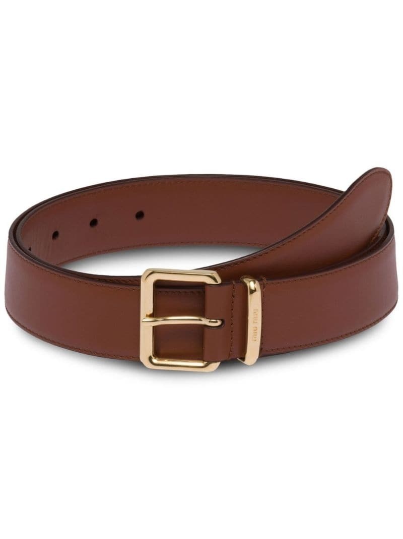 Miu Miu logo buckle belt | farfetch | REVERSIBLE
