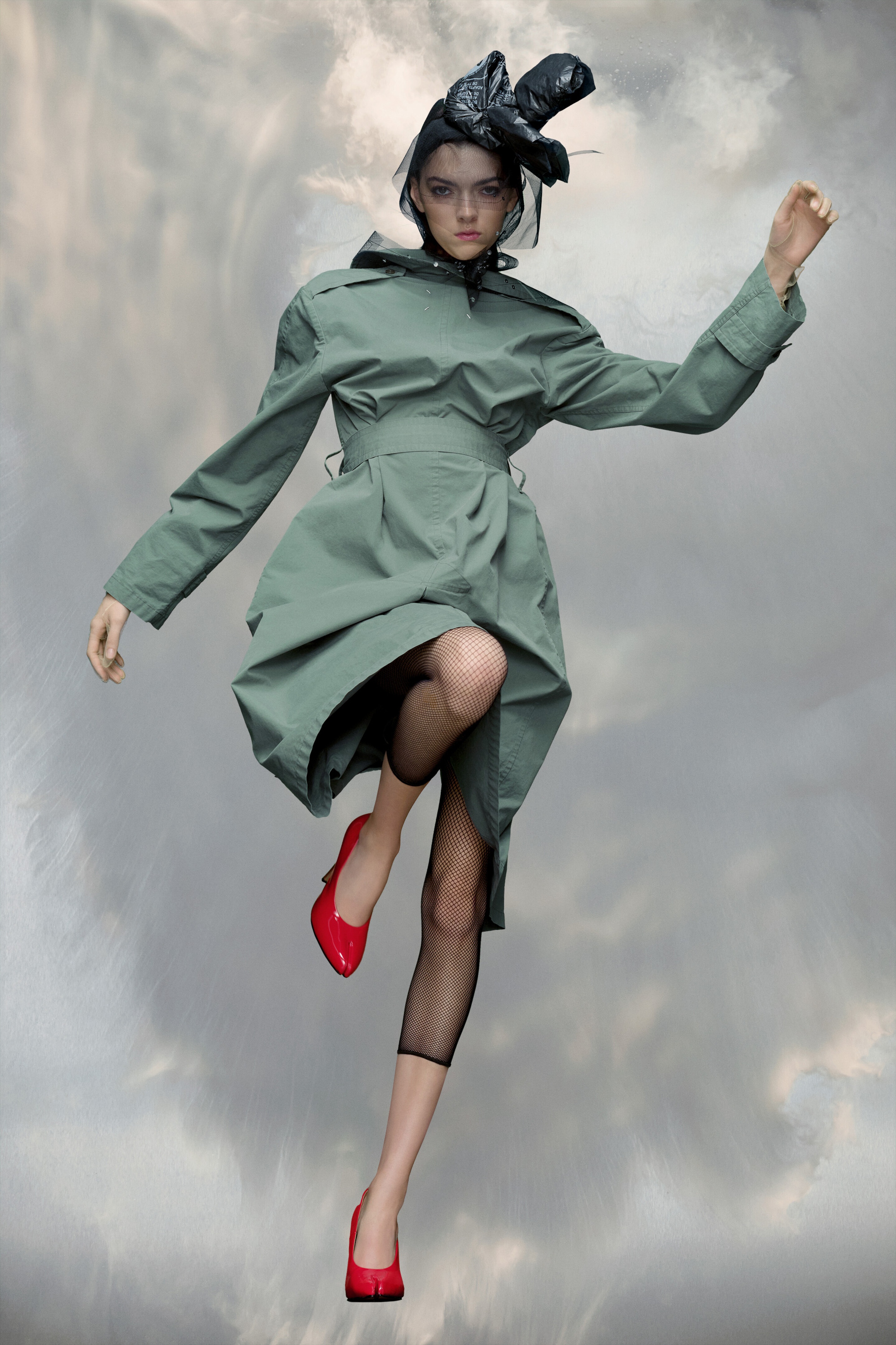 Double-breasted trench coat - 2