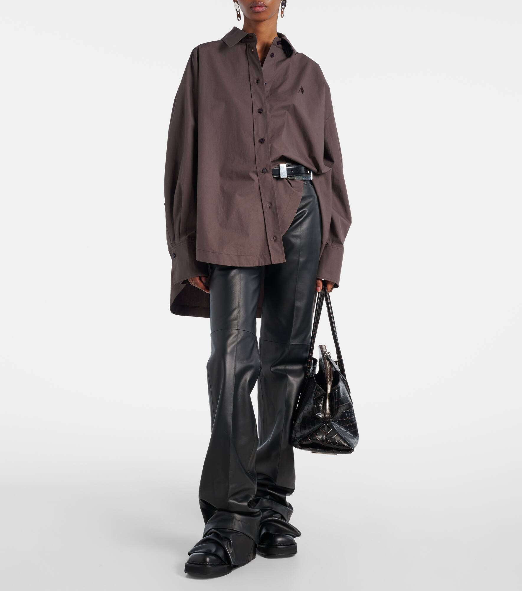 Mini Robin leather mules - 3