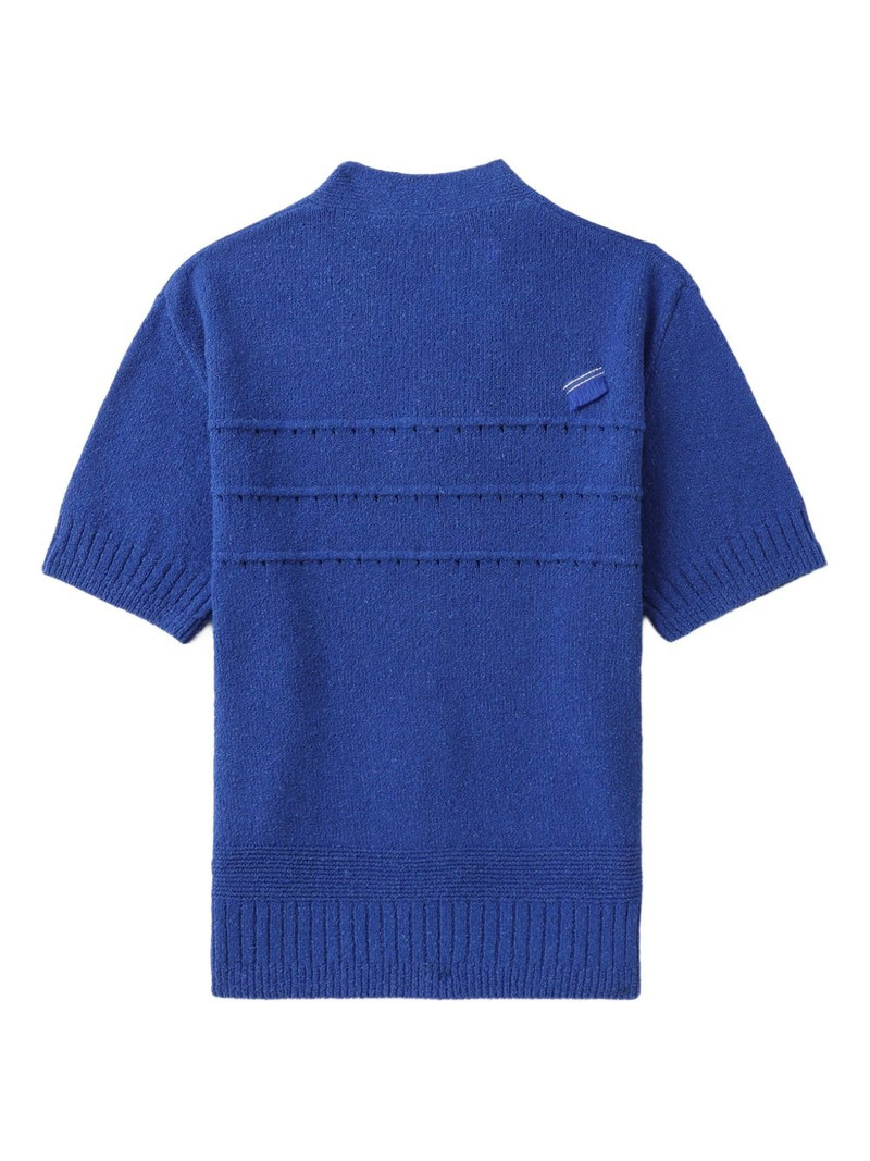 short-sleeve button top 6