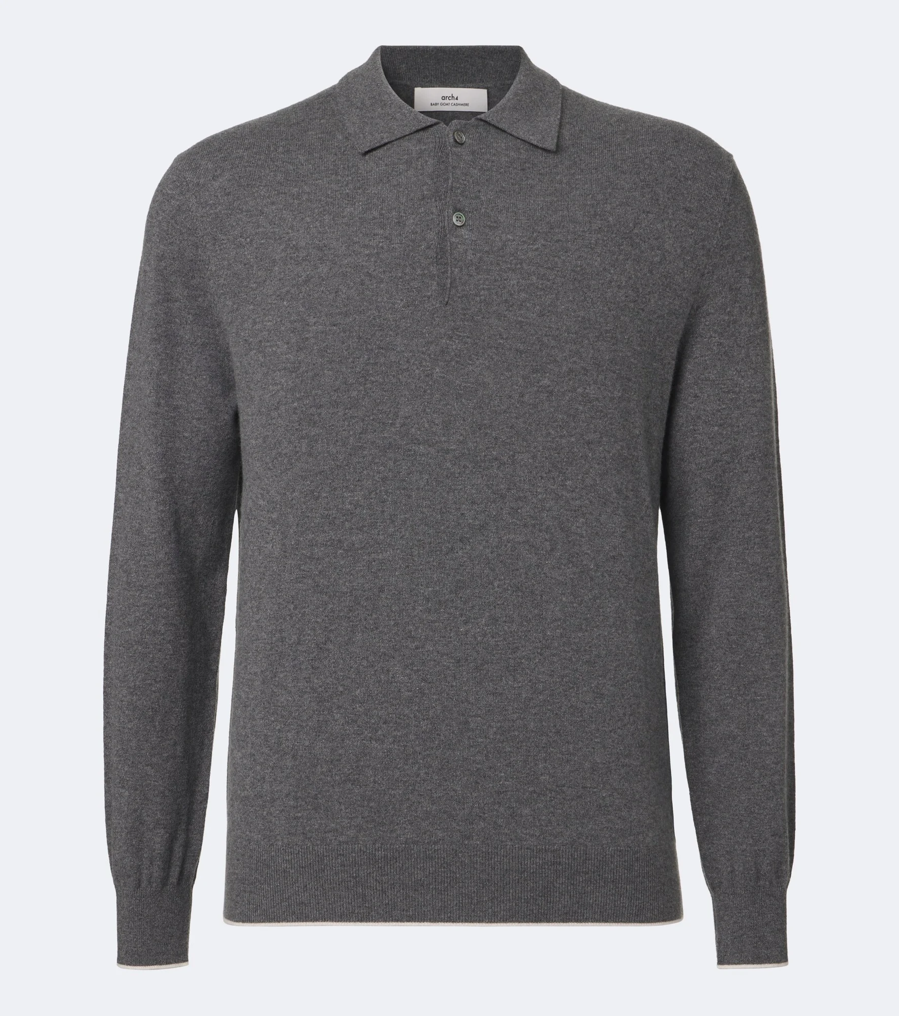 Mr Swansea cashmere polo sweater - 1