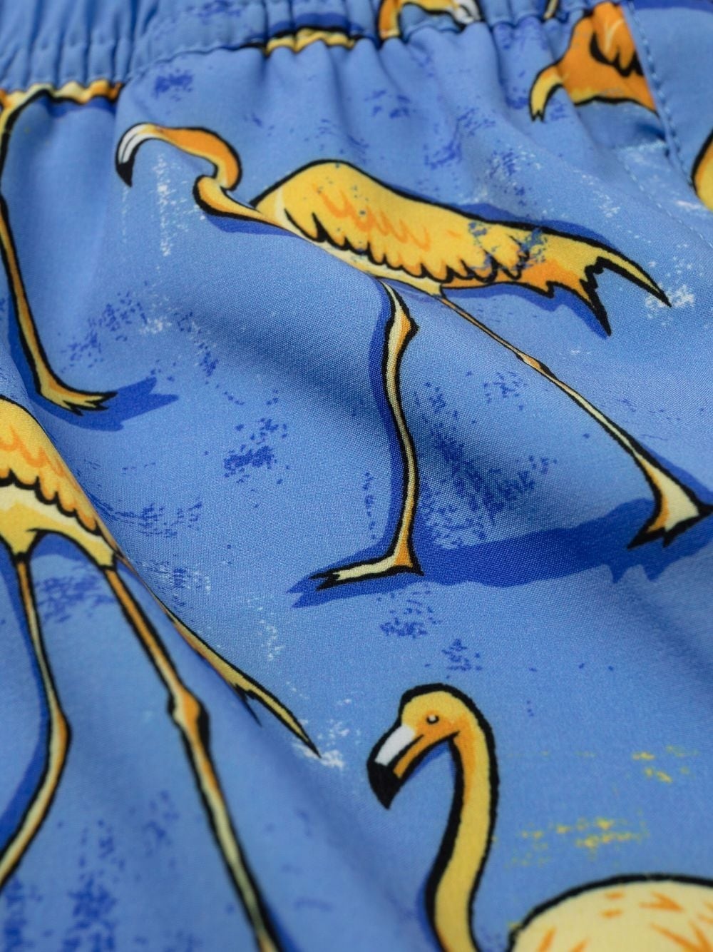 flamingo-print swim shorts - 3