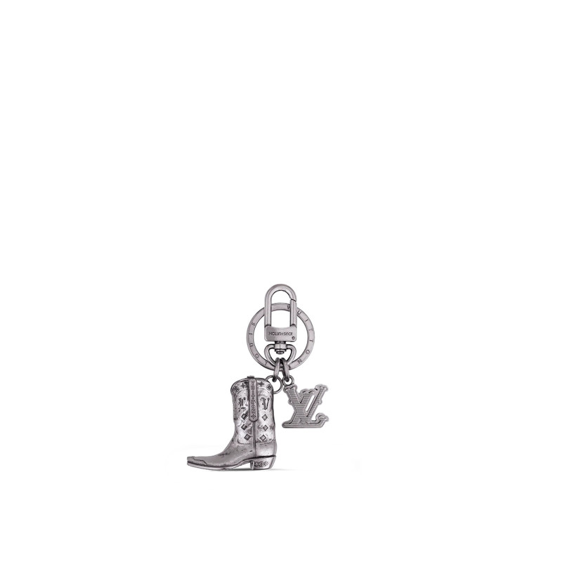 Cowboy Boot Key Holder and Bag Charm - 1