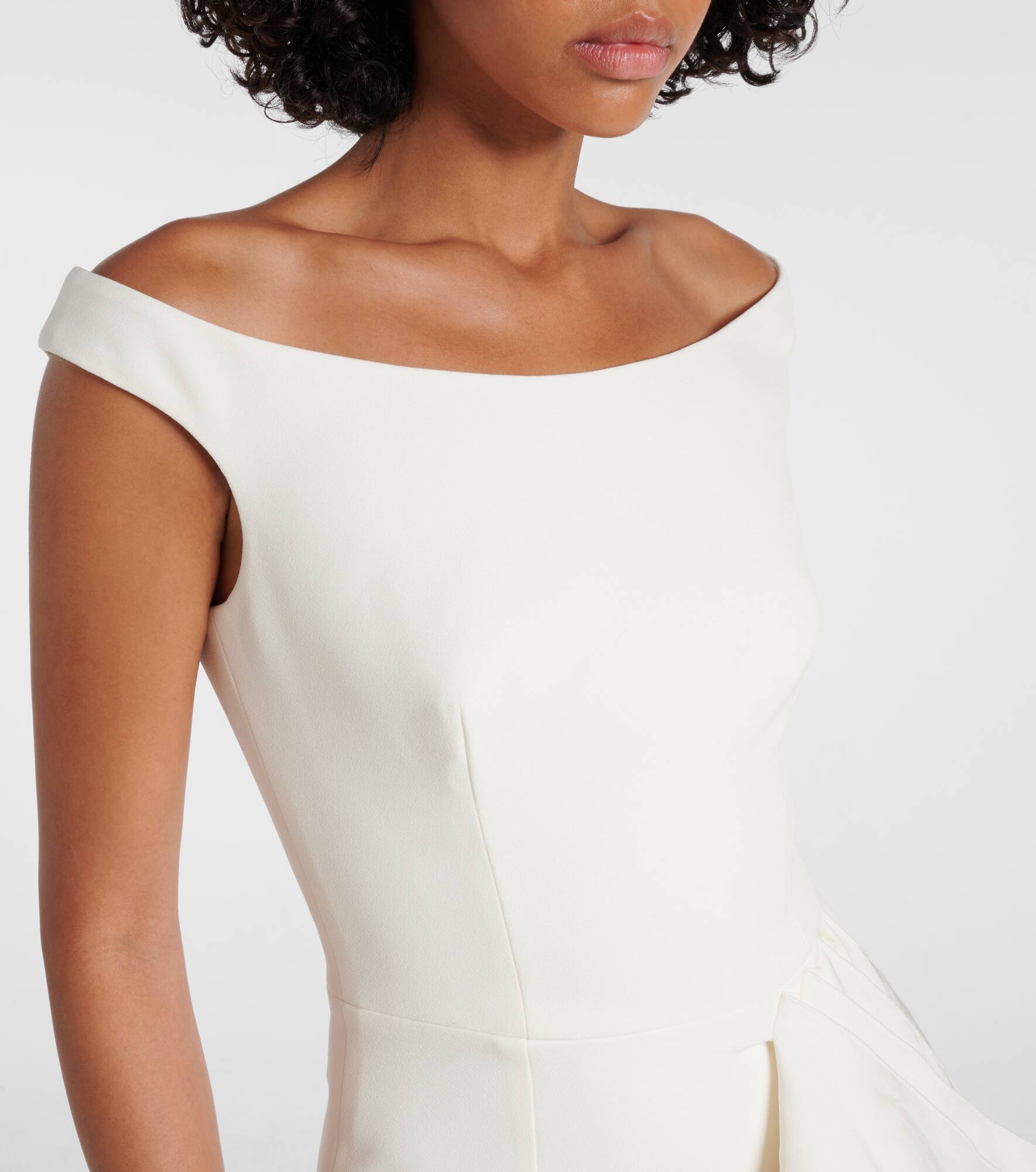 Bree draped midi dress - 4