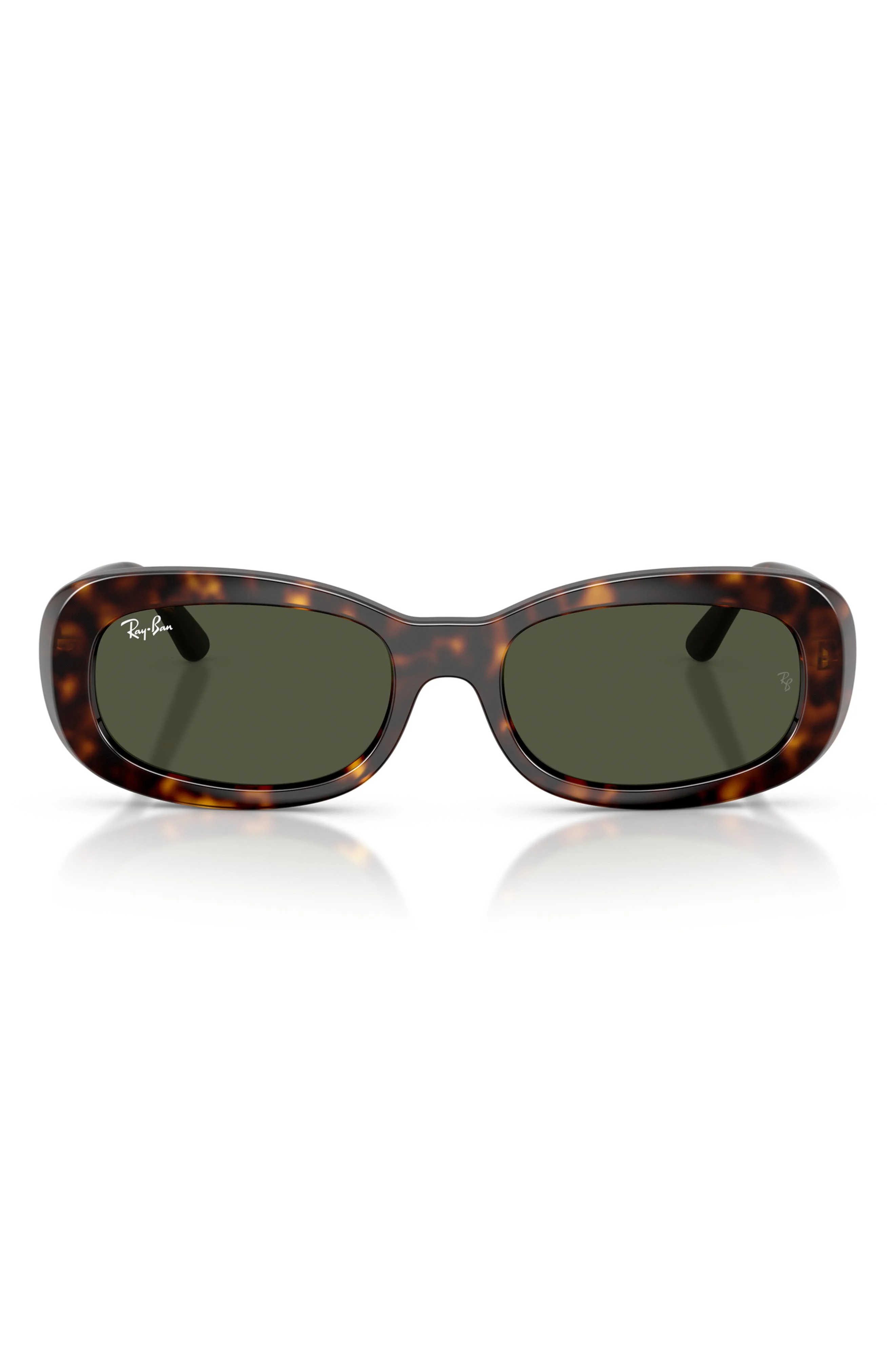 Ray-Ban 56mm Oval Sunglasses in Havana at Nordstrom - 1