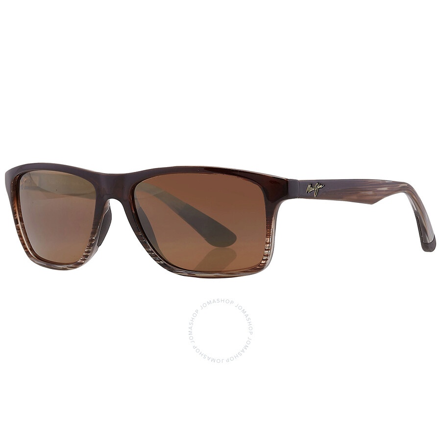 Maui Jim Onshore HCL Bronze Rectangular Men's Sunglasses H798-01 58 - 3