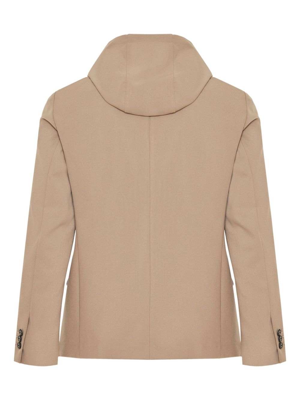 hooded blazer - 2