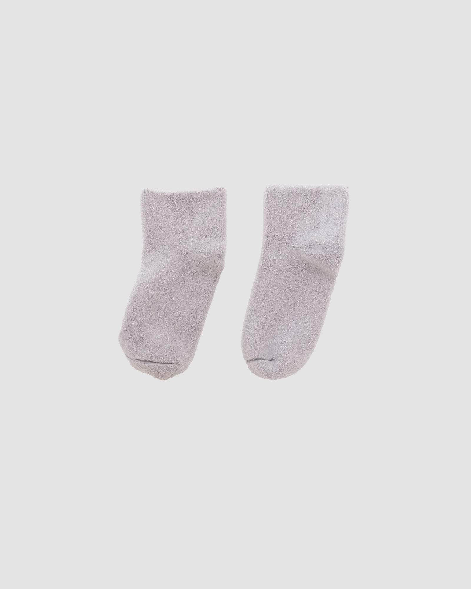 Buckle Ankle Socks - Textured Organic Cotton - 5