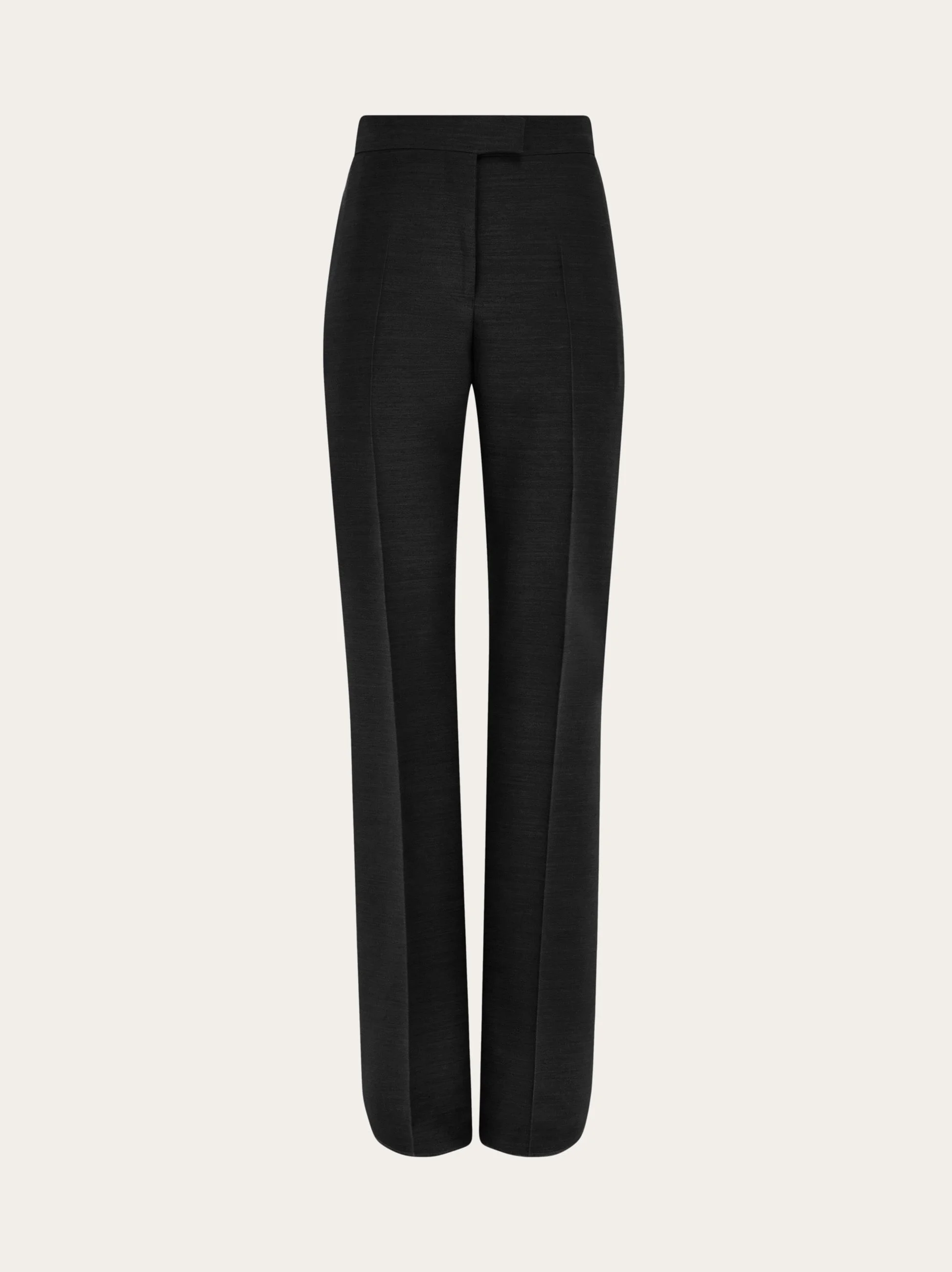 Wool faille trouser - 1