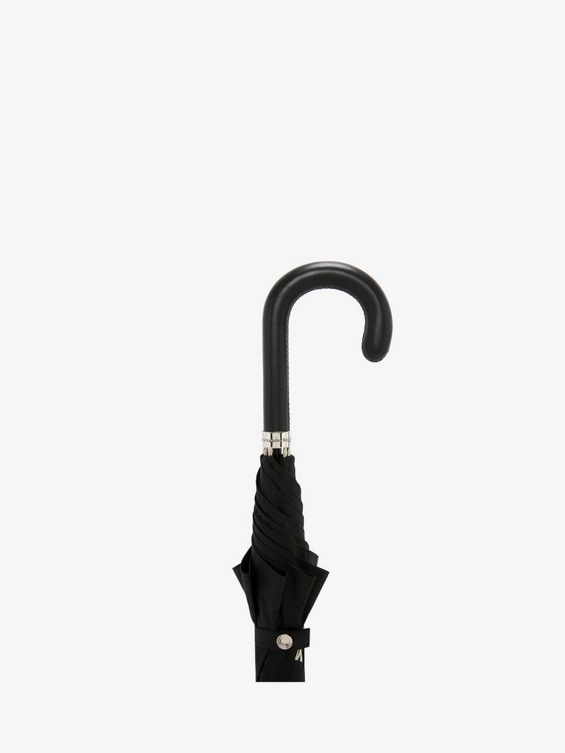 Men's McQueen Graffiti Umbrella in Black - 4
