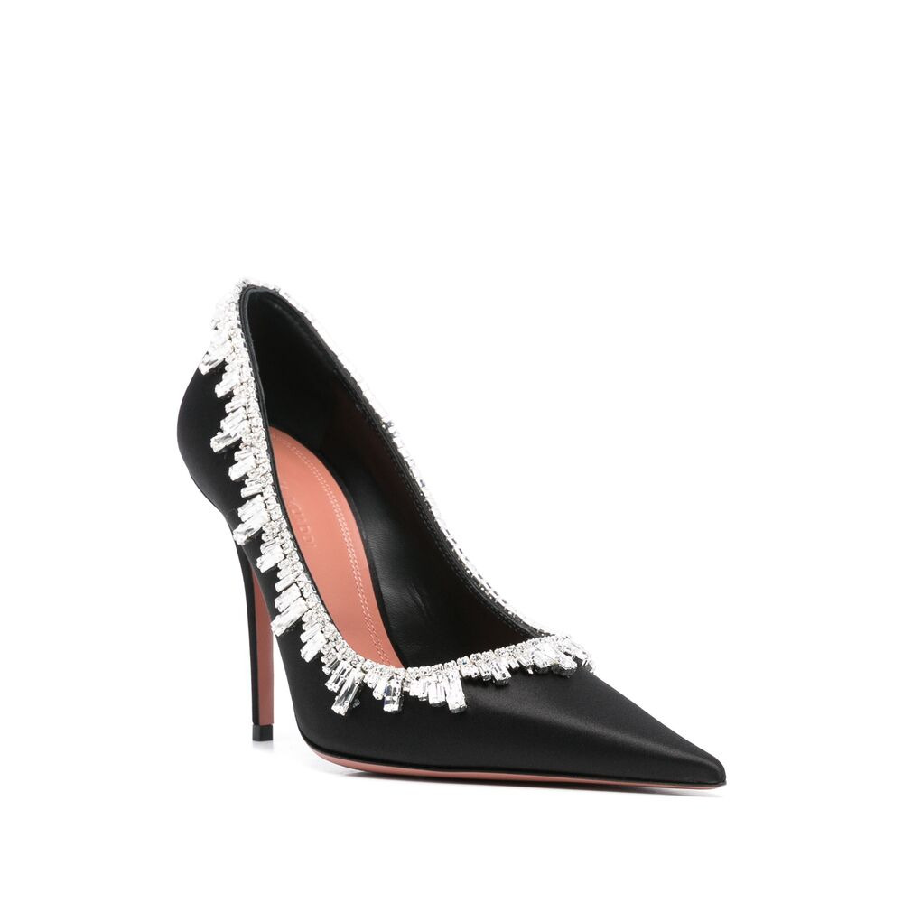 Amina Muaddi Black Pumps Women - 3