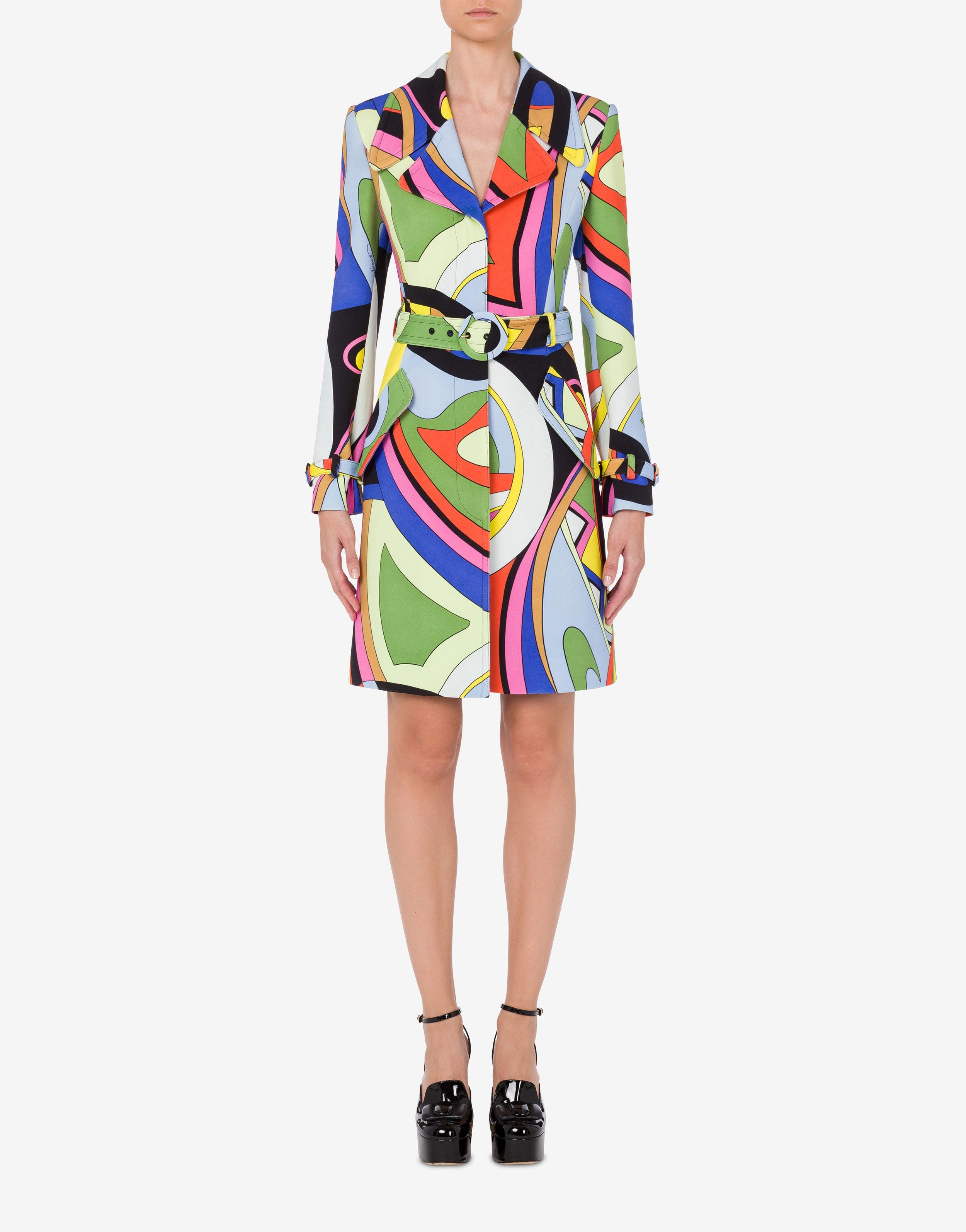 MULTICOLOUR PRINT CADY COAT - 2