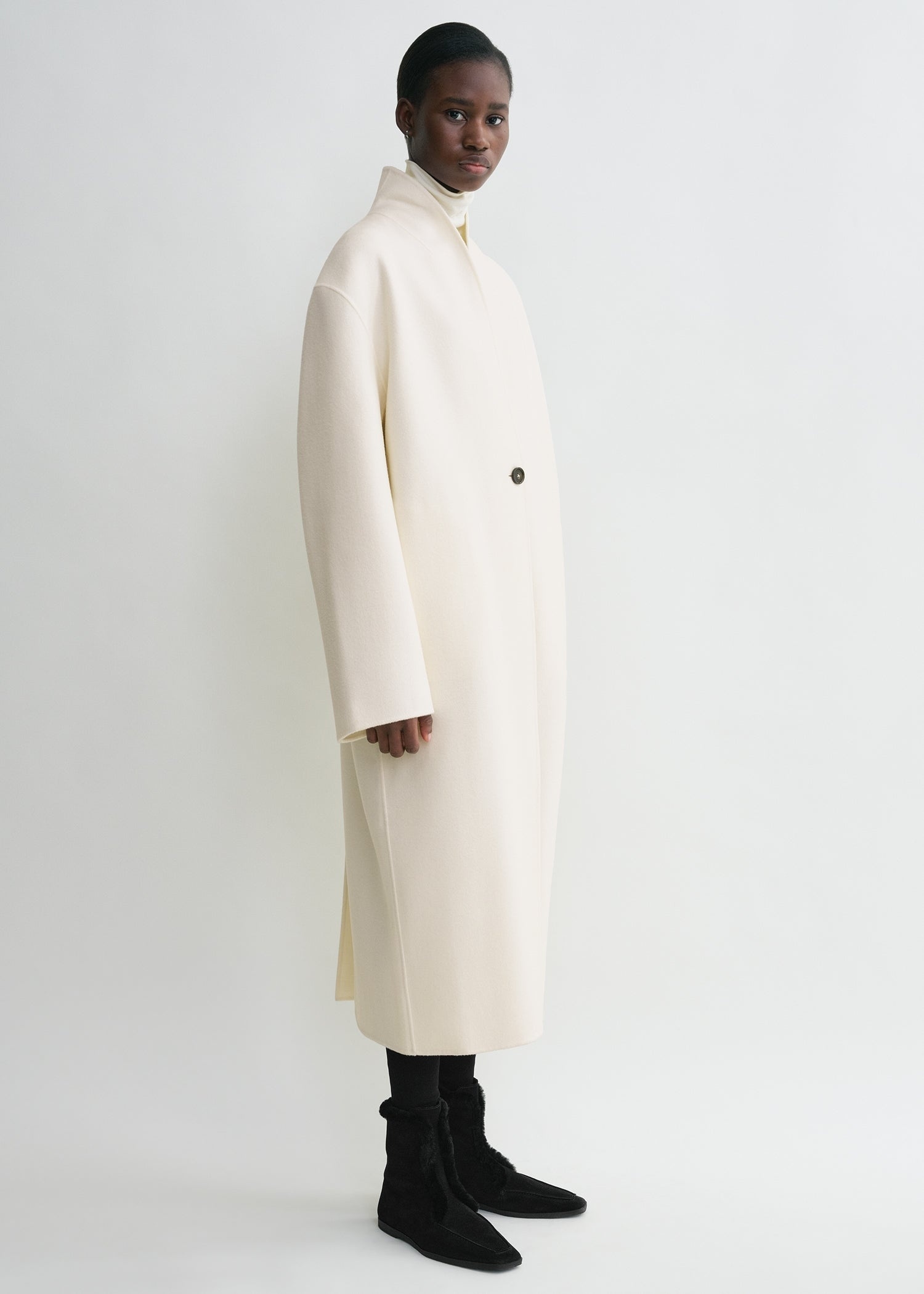 Overlay doublé coat winter white - 3