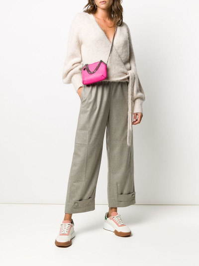 Stella McCartney wide-leg cropped trousers outlook