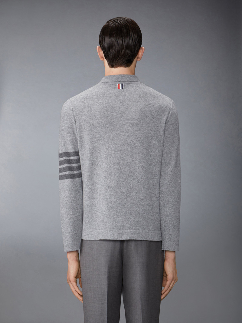 Cashmere Jersey Stitch 4-Bar Shirt 3
