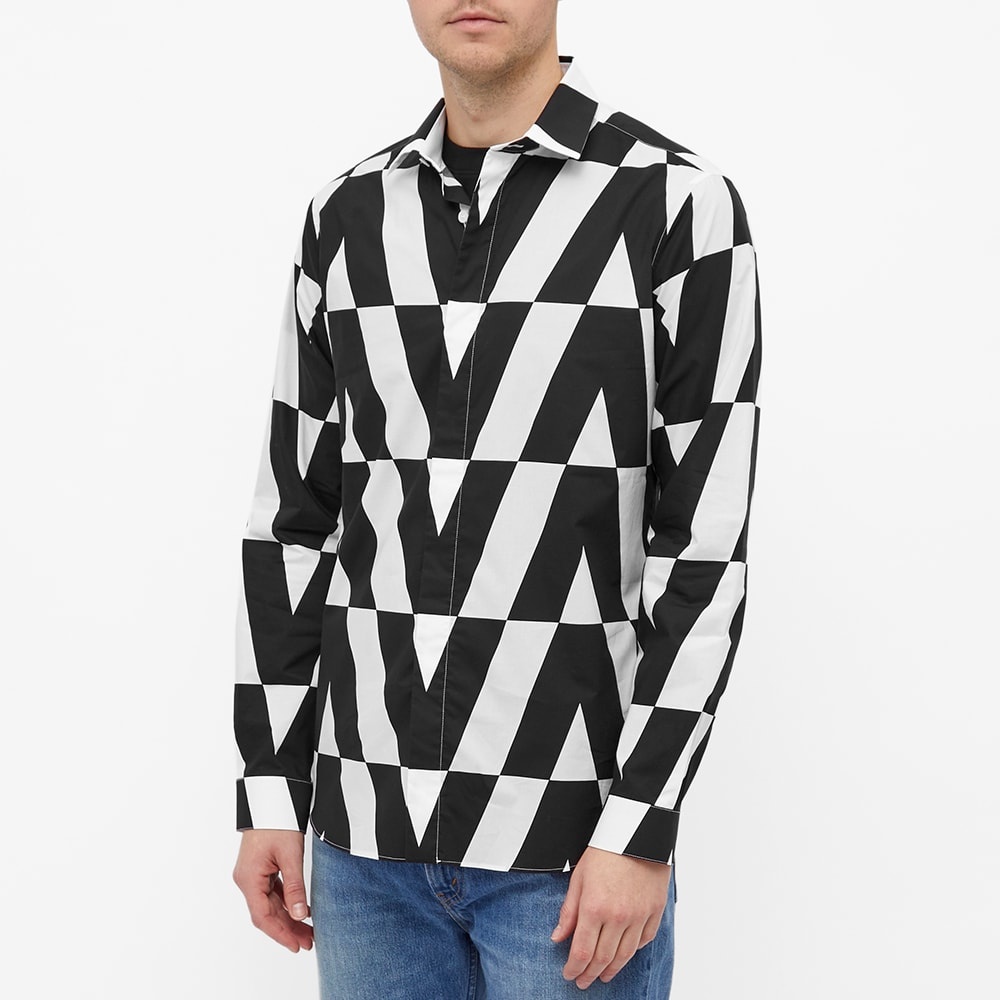 Valentino Optical Logo Overshirt - 3