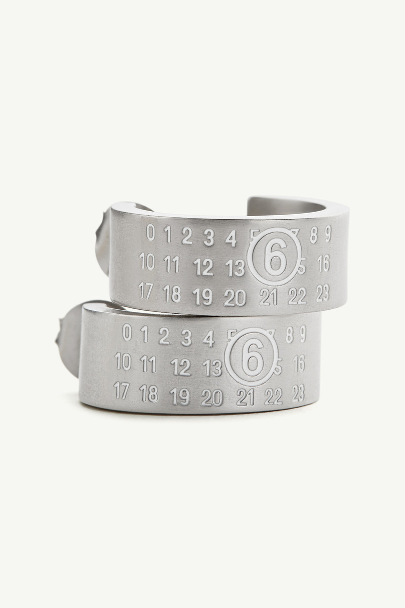 Numeric earrings 4