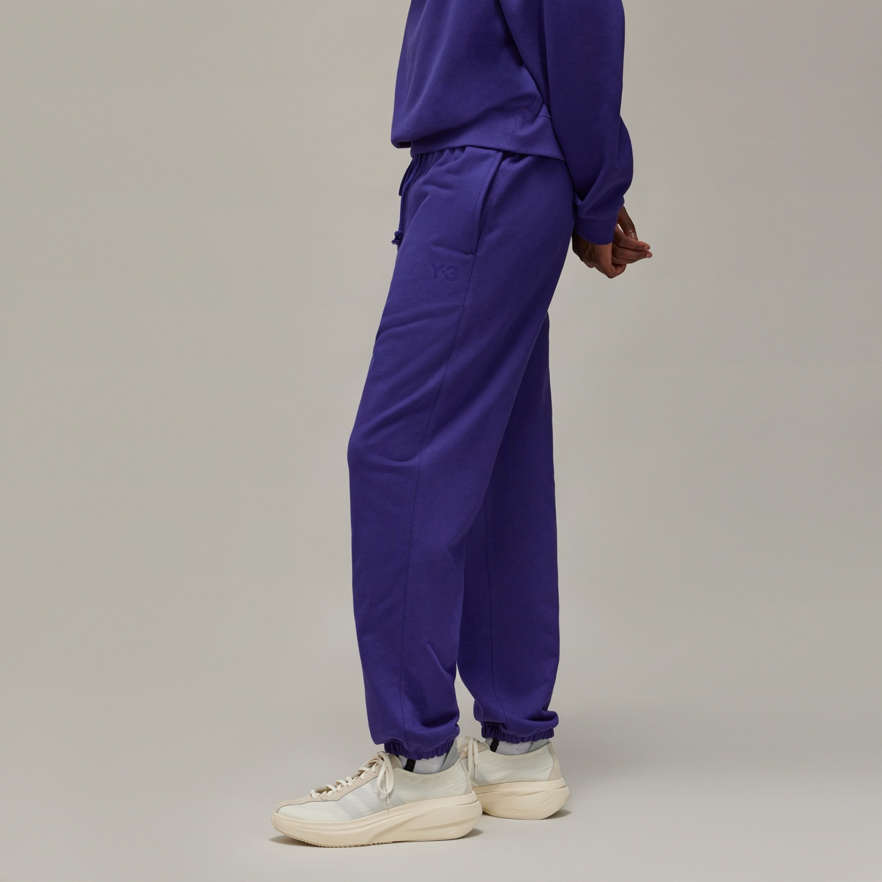 Y-3 Brushed Terry Track Pants - 4