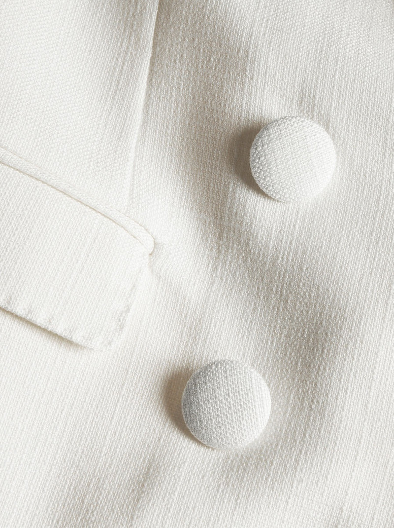 DOUBLE-BREASTED JACKET IN SHOT FABRIC 6