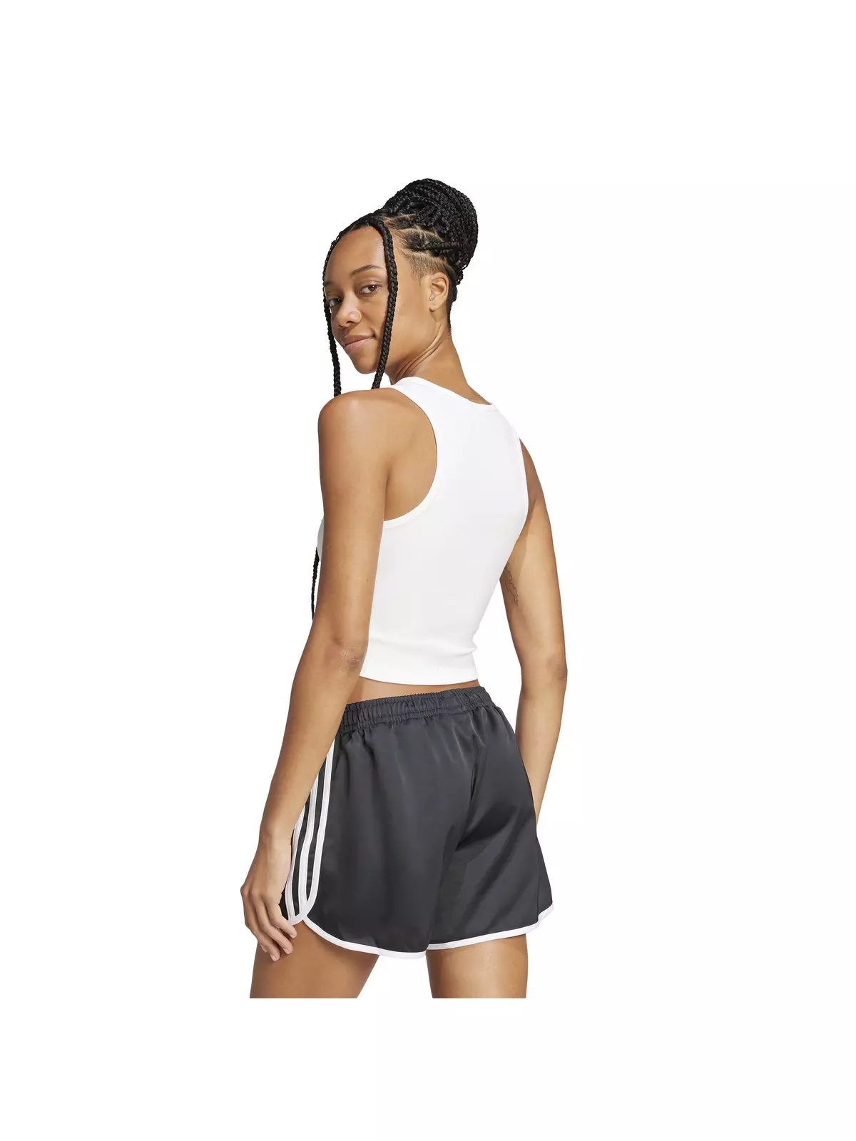 Originals Women's Essentials Ribbed Tank Top -White - 2