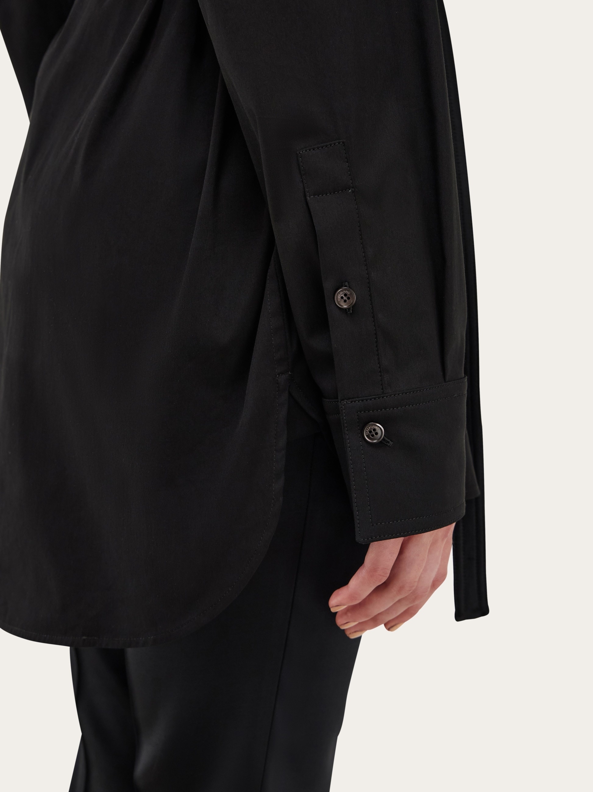 Long sleeved shirt with bib detail - 7