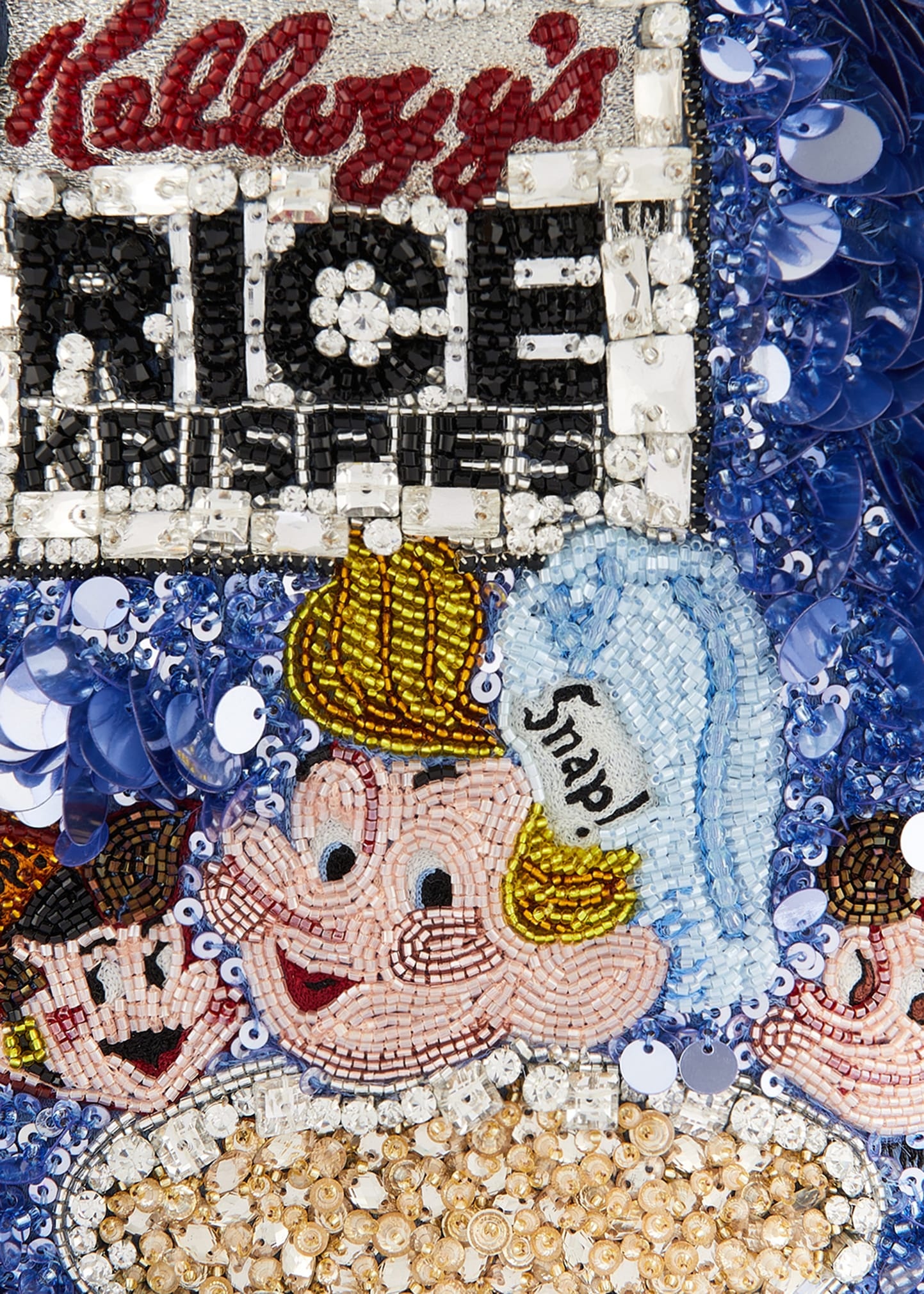 x Kellogg's Rice Krispies Cereal Mini Sequined Tote Bag - 3