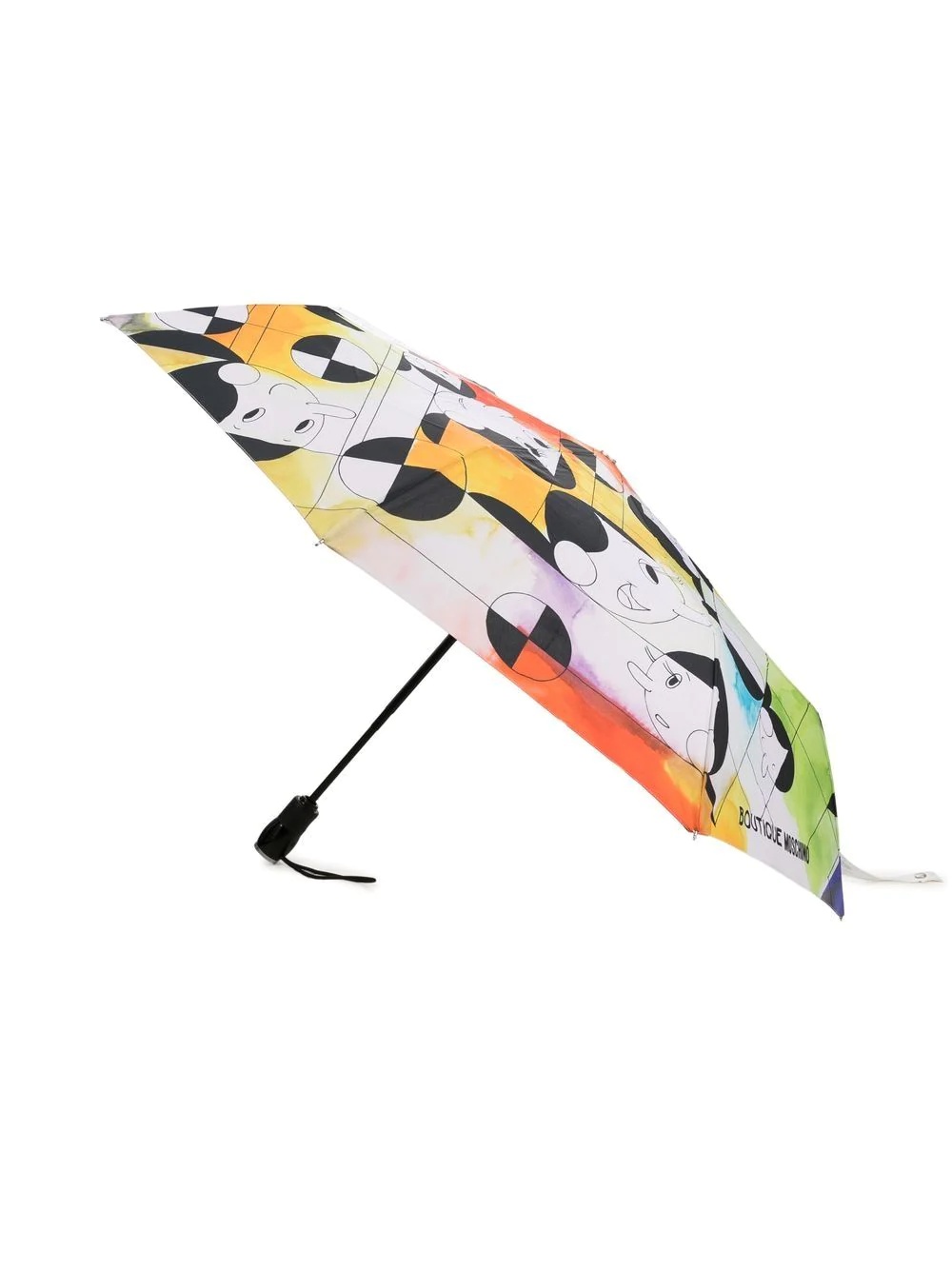 geometric-print compact umbrella - 3