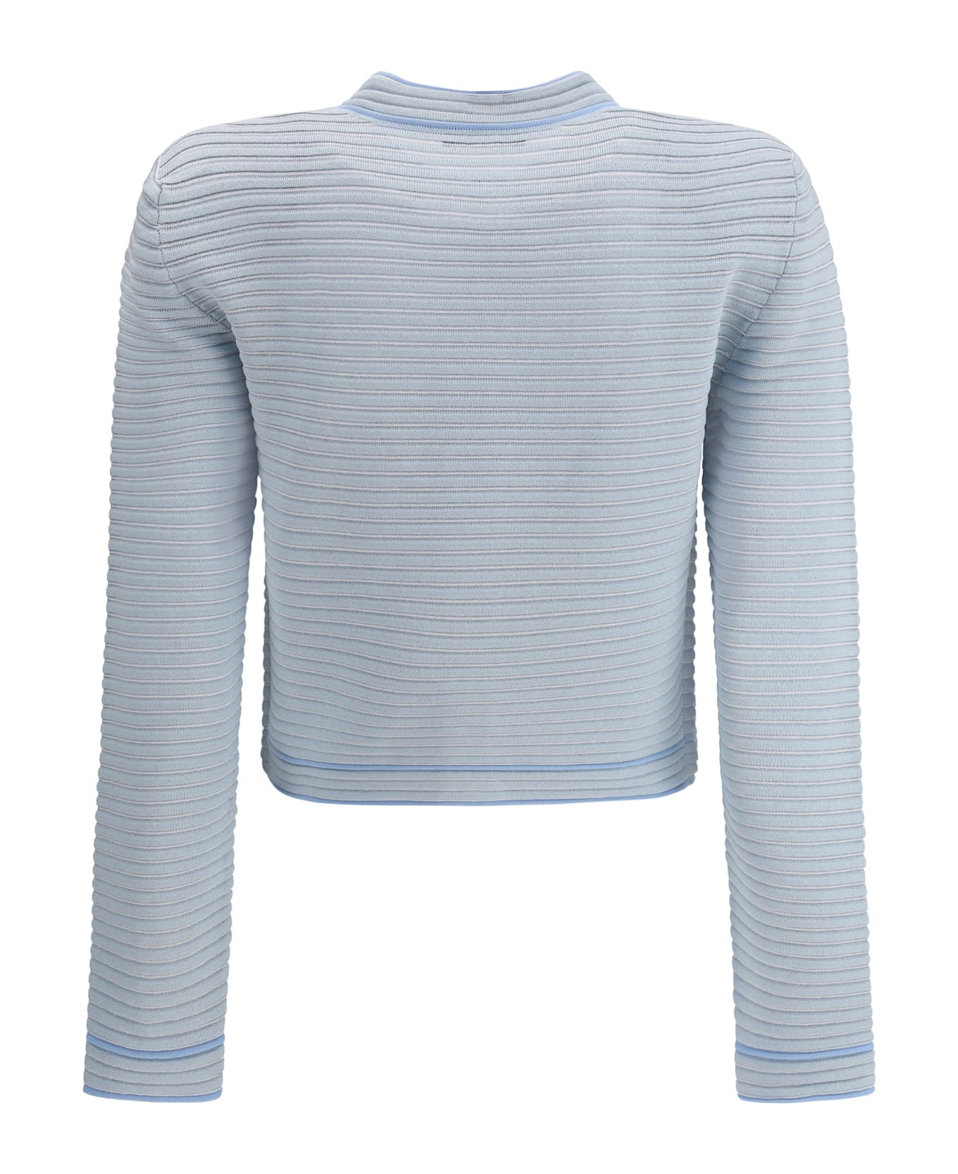 Embossed Knit Cardigan - 2