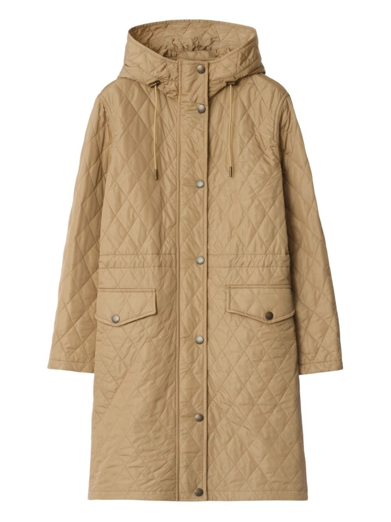 quilted hooded coat 1