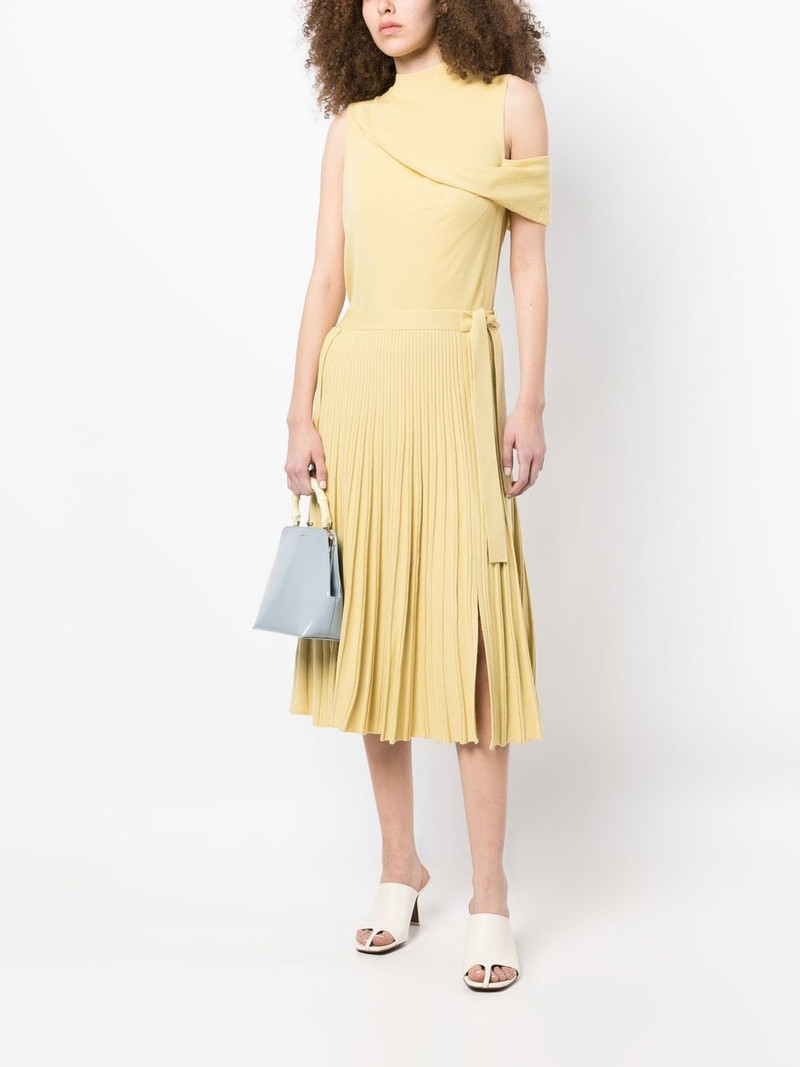 3.1 Phillip Lim fallen-shoulder wool-blend knitted top outlook