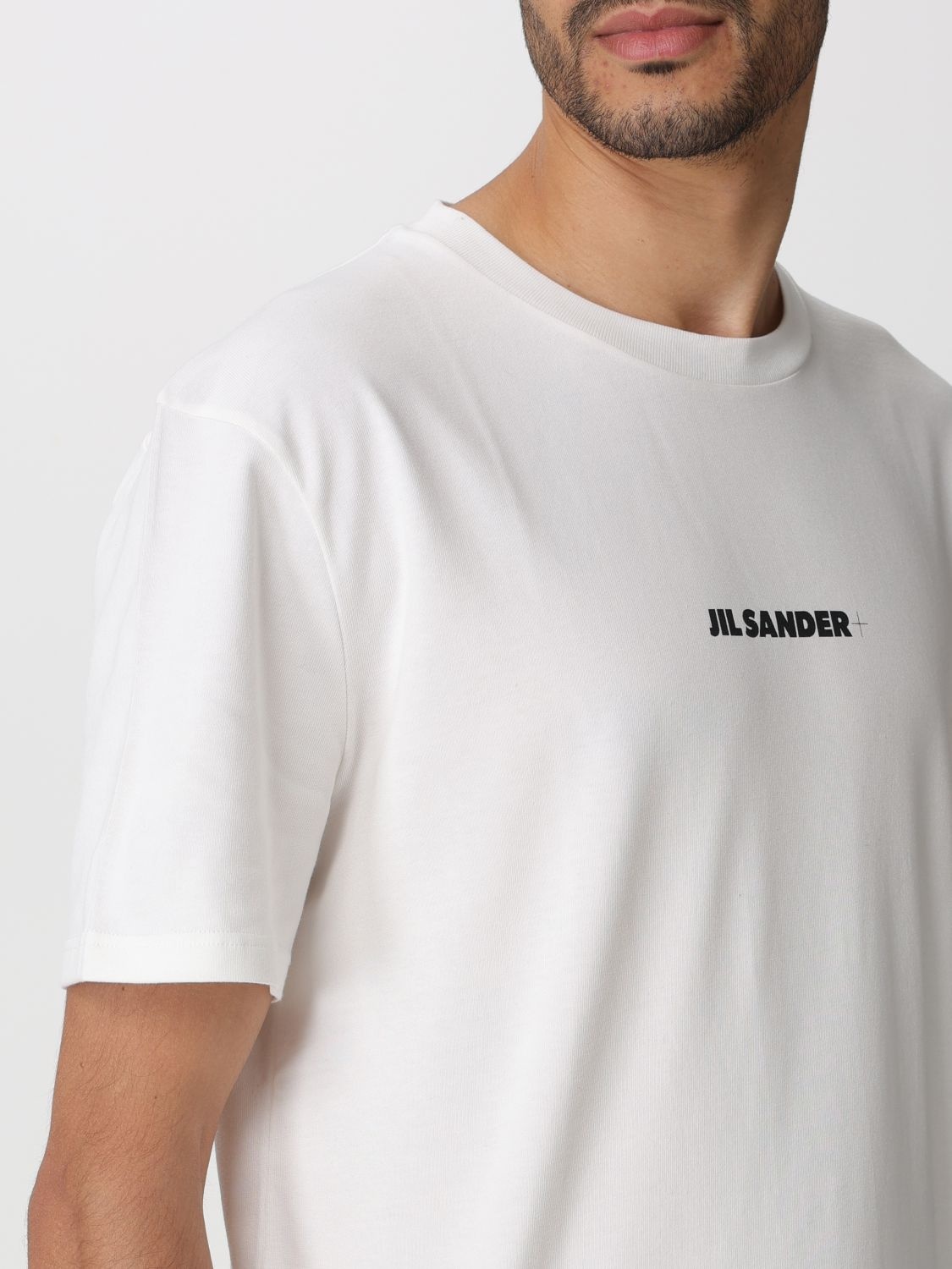 Tシャツ・カットソー JIL SANDER Men T-shirt Grey J47GC0021J70021 028 JIL SANDER SANDER+ ジルサンダー プラス タートルネックTシャツ
