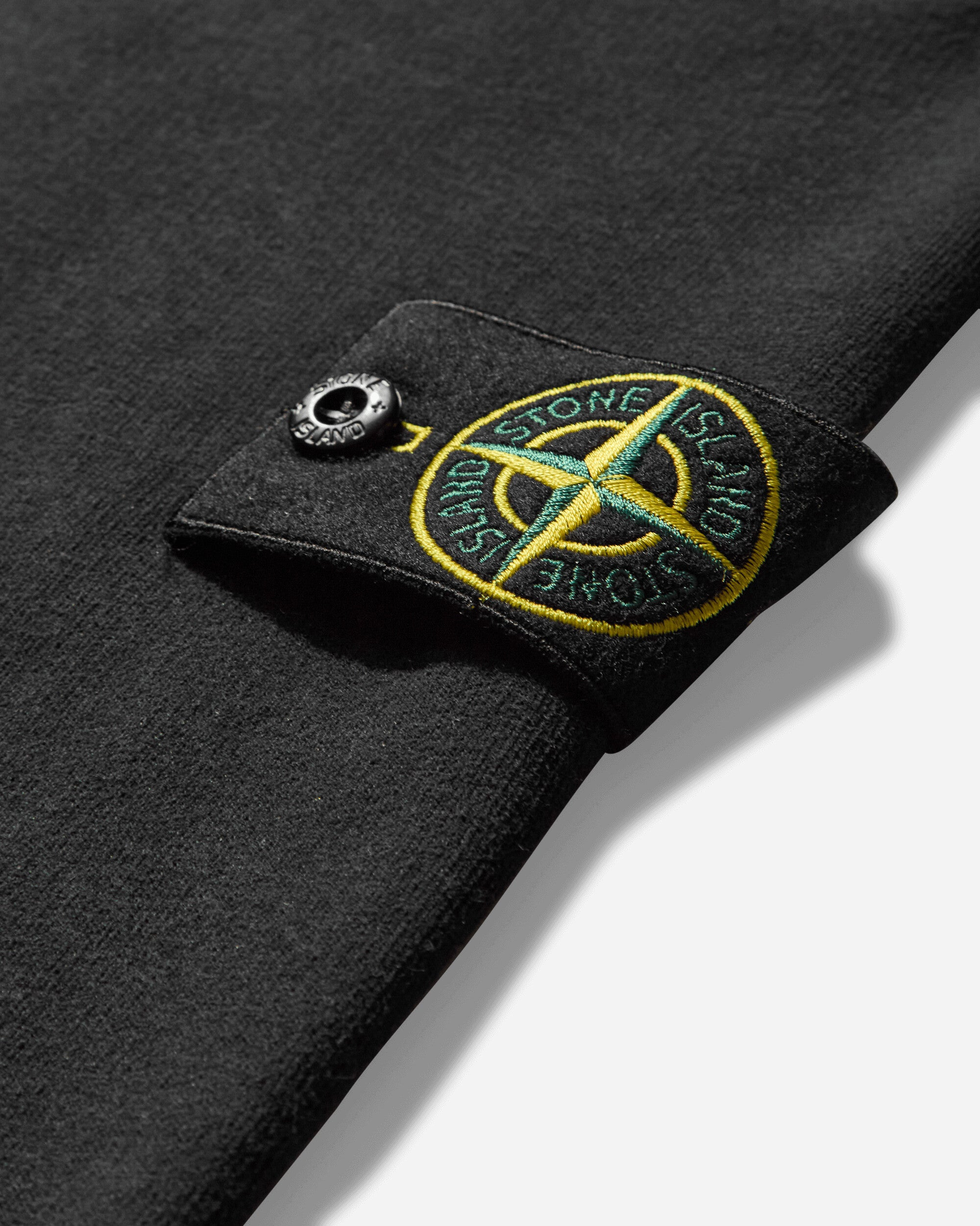 Men's Garment Dyed Hoodie Black - 3