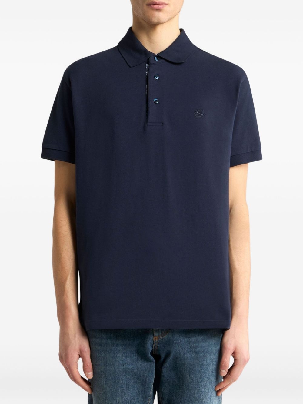cotton polo shirt - 2