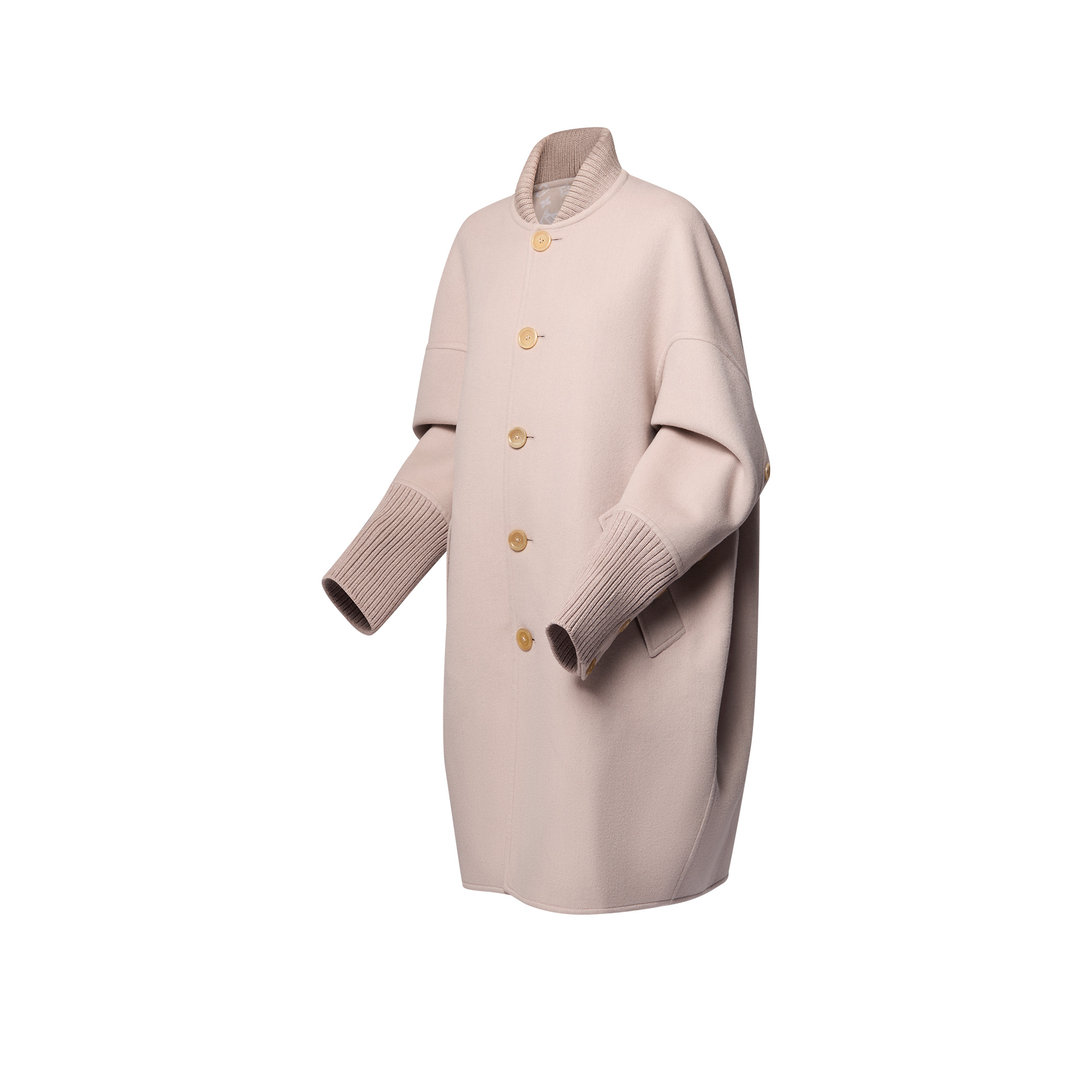 Boxy Button-Up Coat - 2