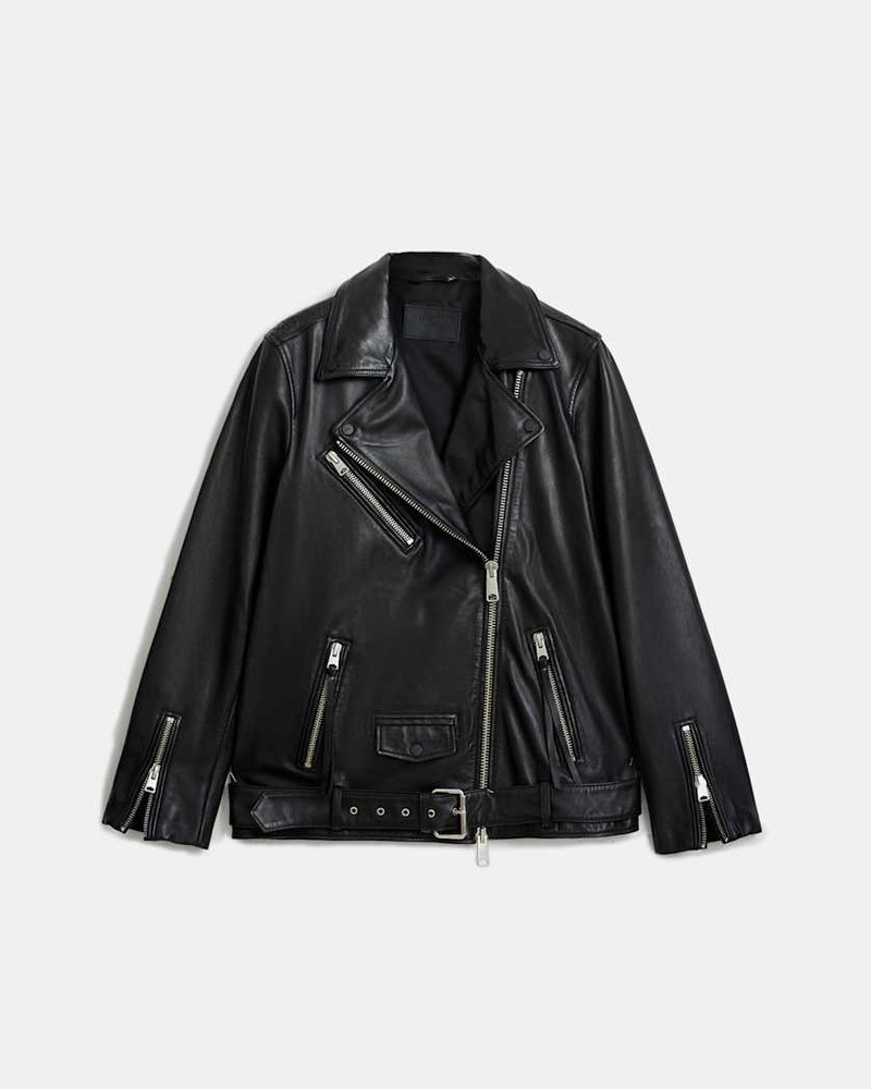 BILLIE OVERSIZED LEATHER BIKER JACKET 10