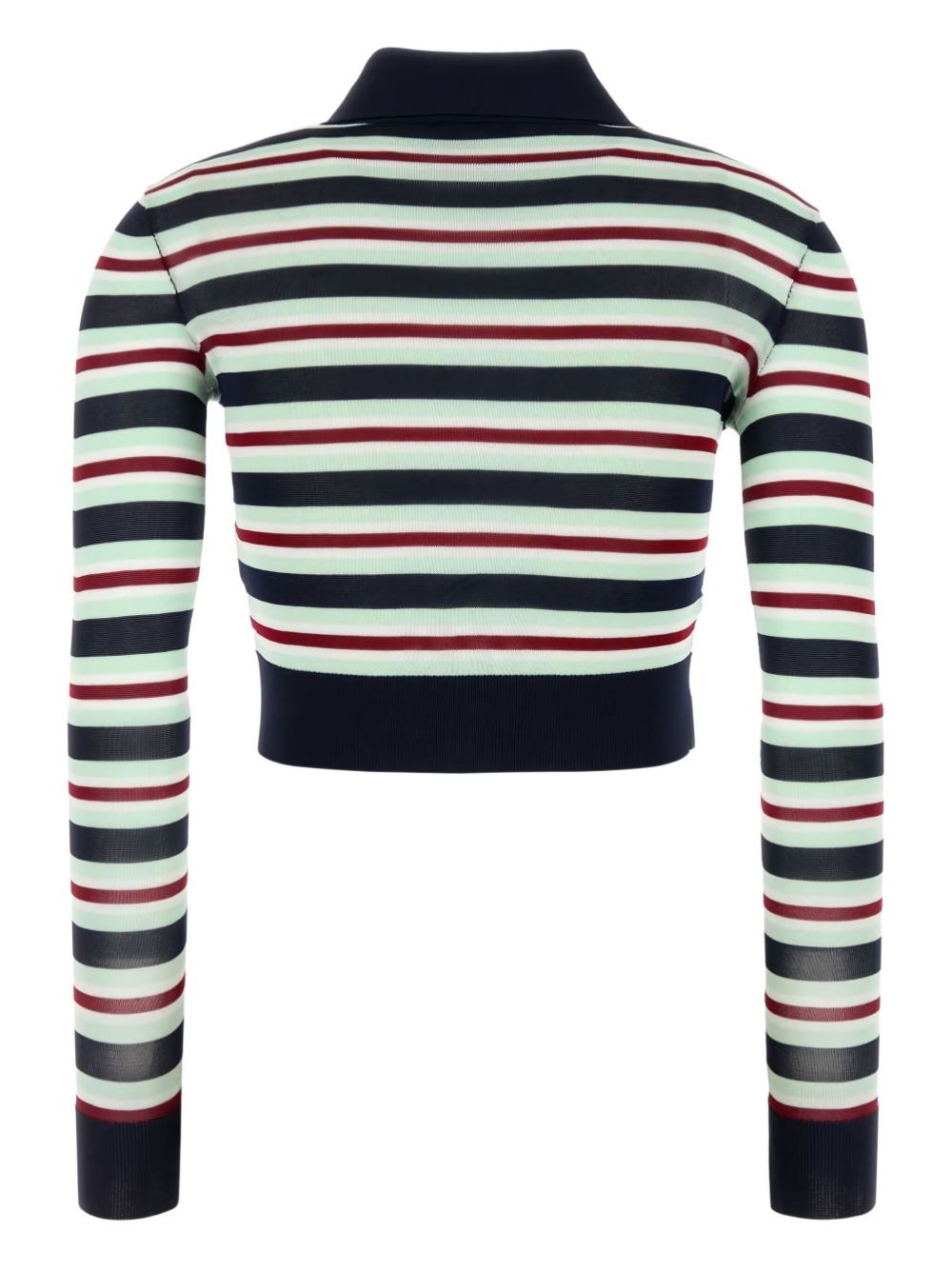striped cardigan - 2