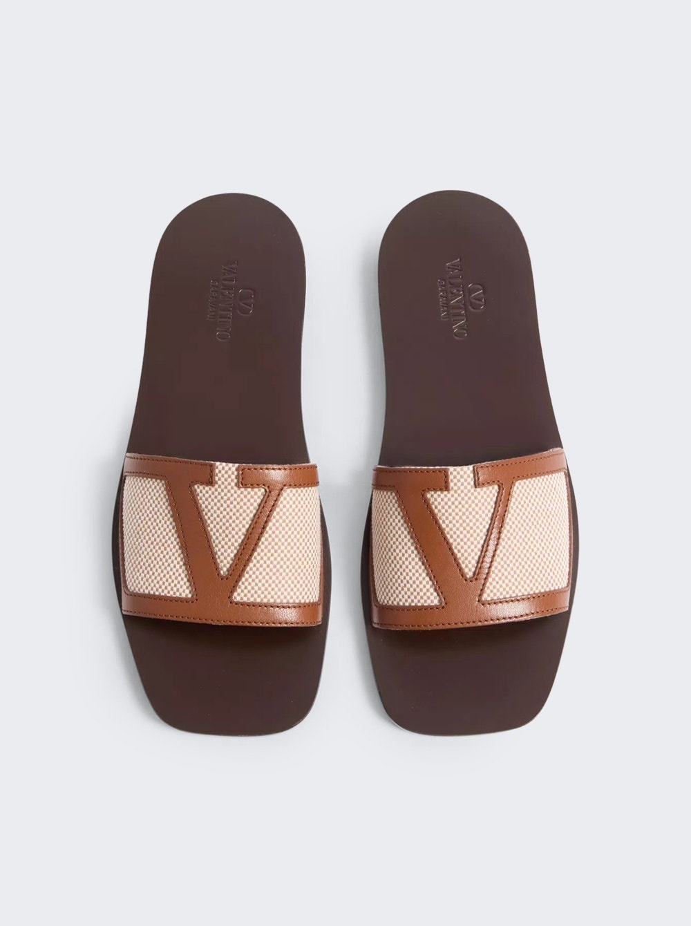 Viva Superstar Slide Sandal Natural And Tobacco - 3