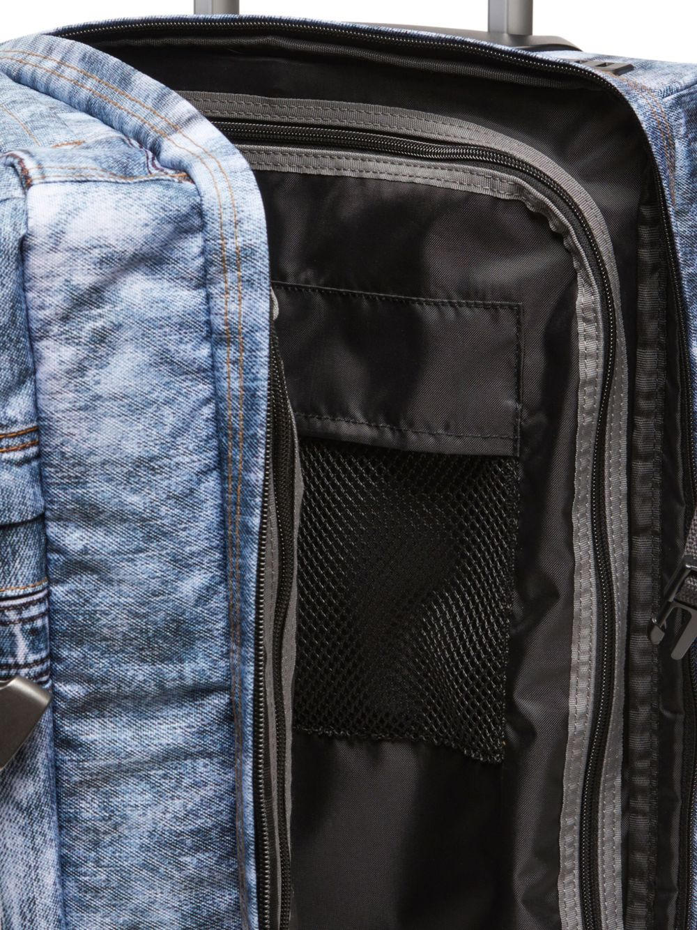 x Eastpak trompe-l'oeil denim cabin bag - 4