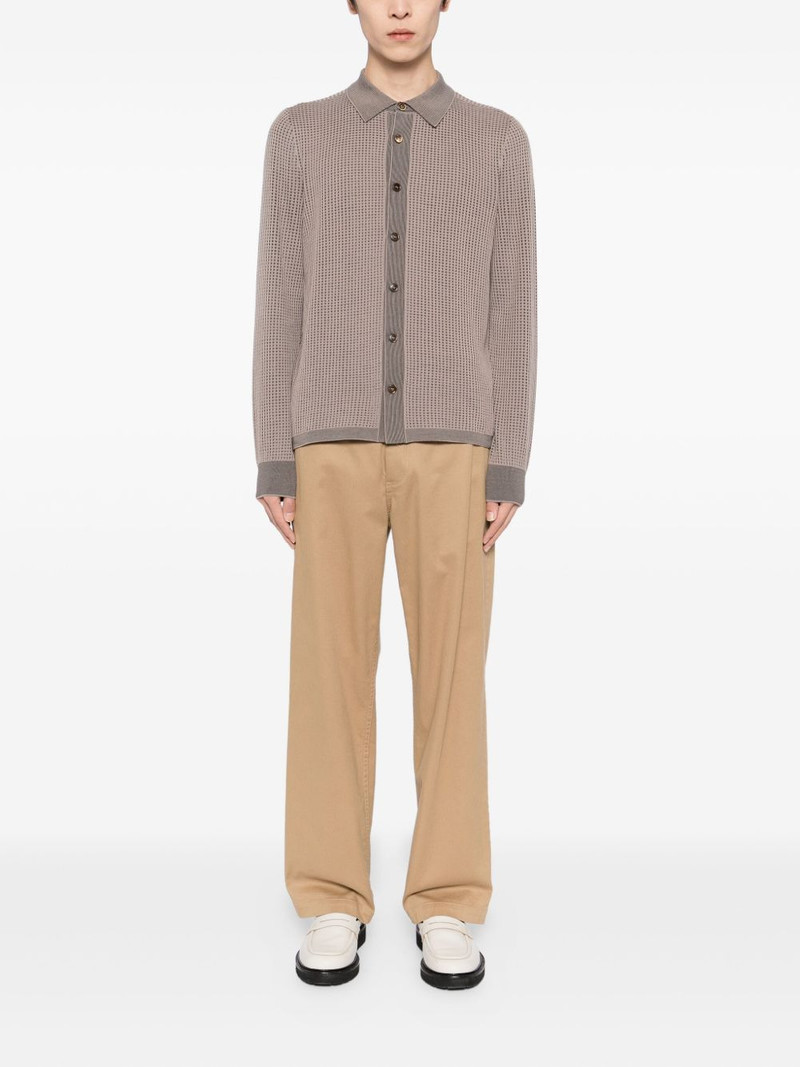 Brioni jacquard shirt outlook