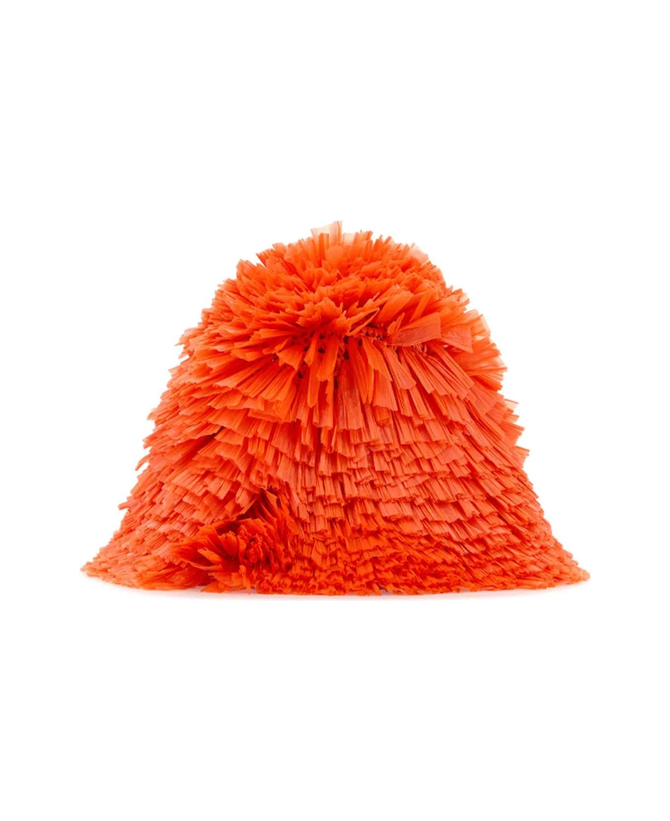 Embellished Raffia Bucket Hat - 1