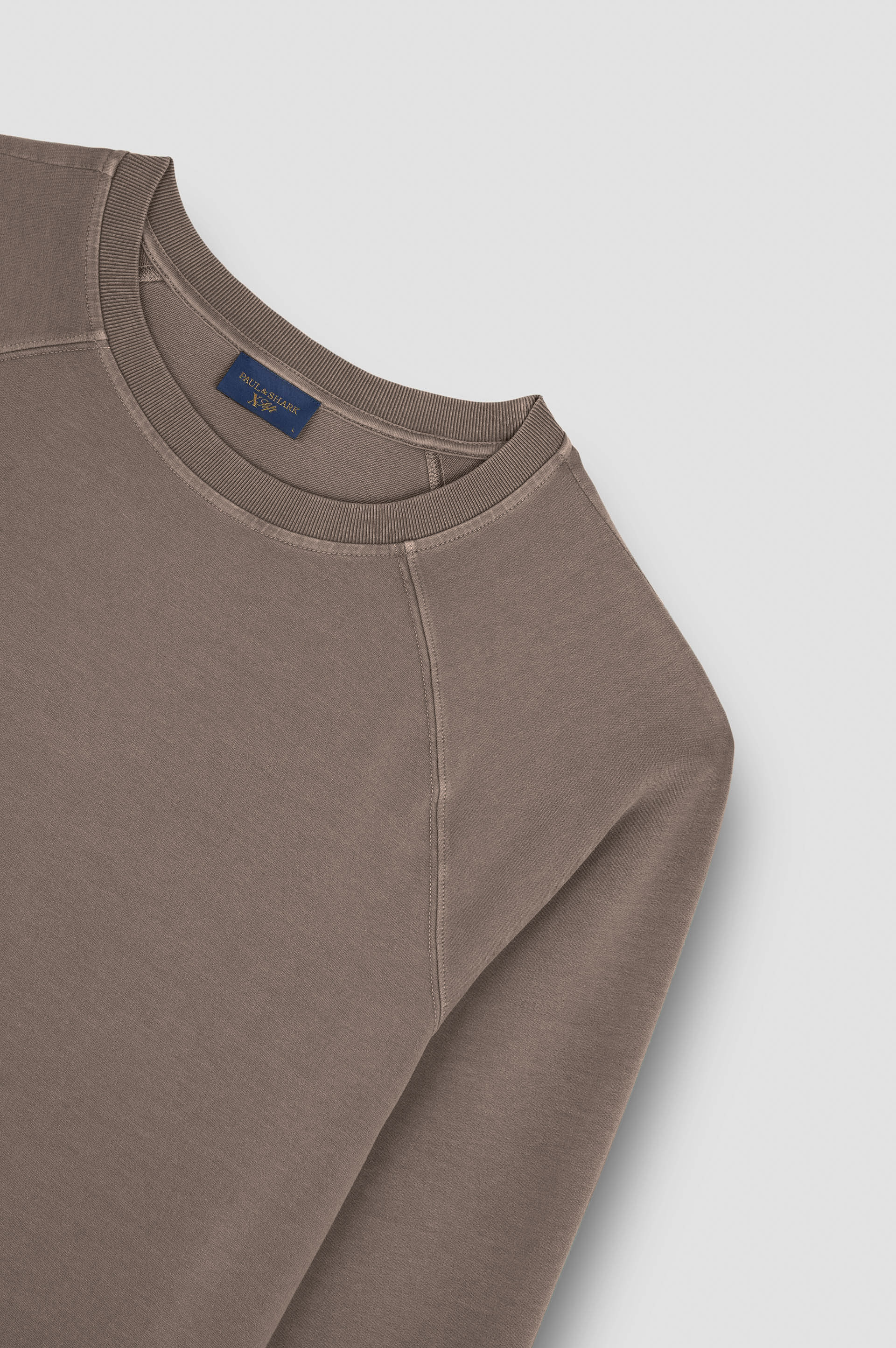 X-SOFT GARMENT-DYED COTTON SWEATSHIRT - 5