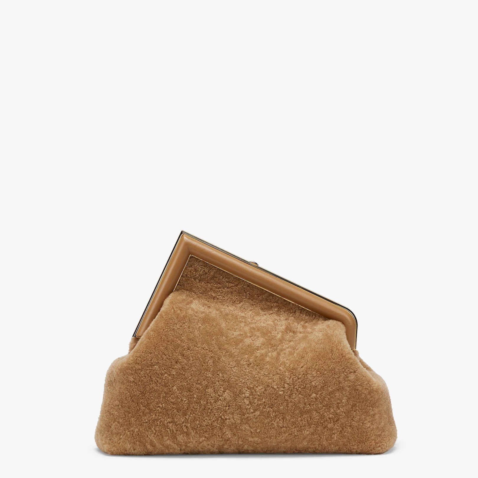 Beige sheepskin bag - 3