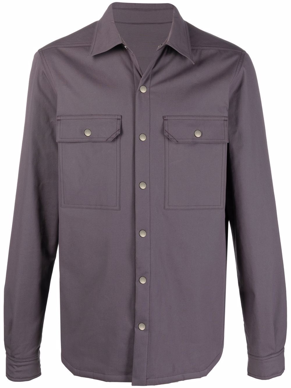 organic-cotton overshirt - 1