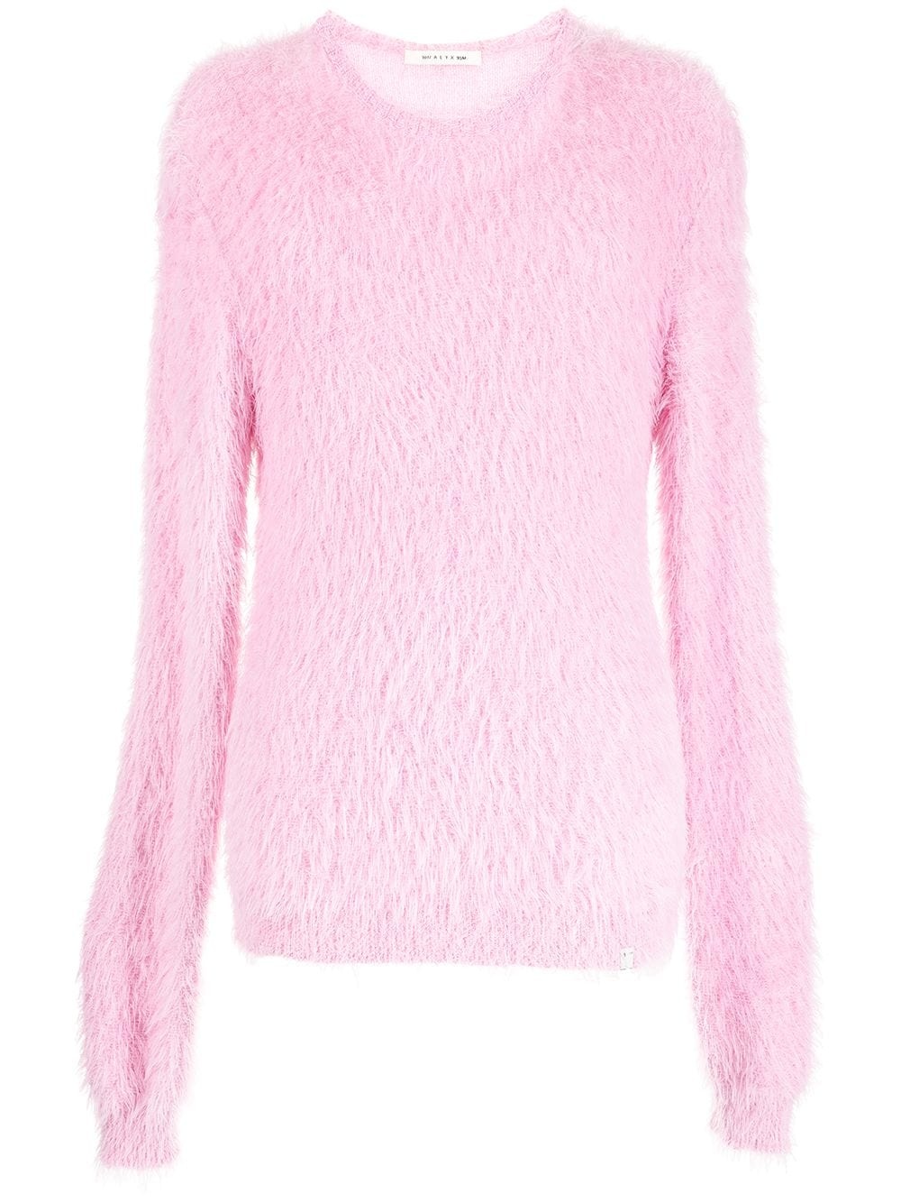 fluffy crewneck jumper - 1