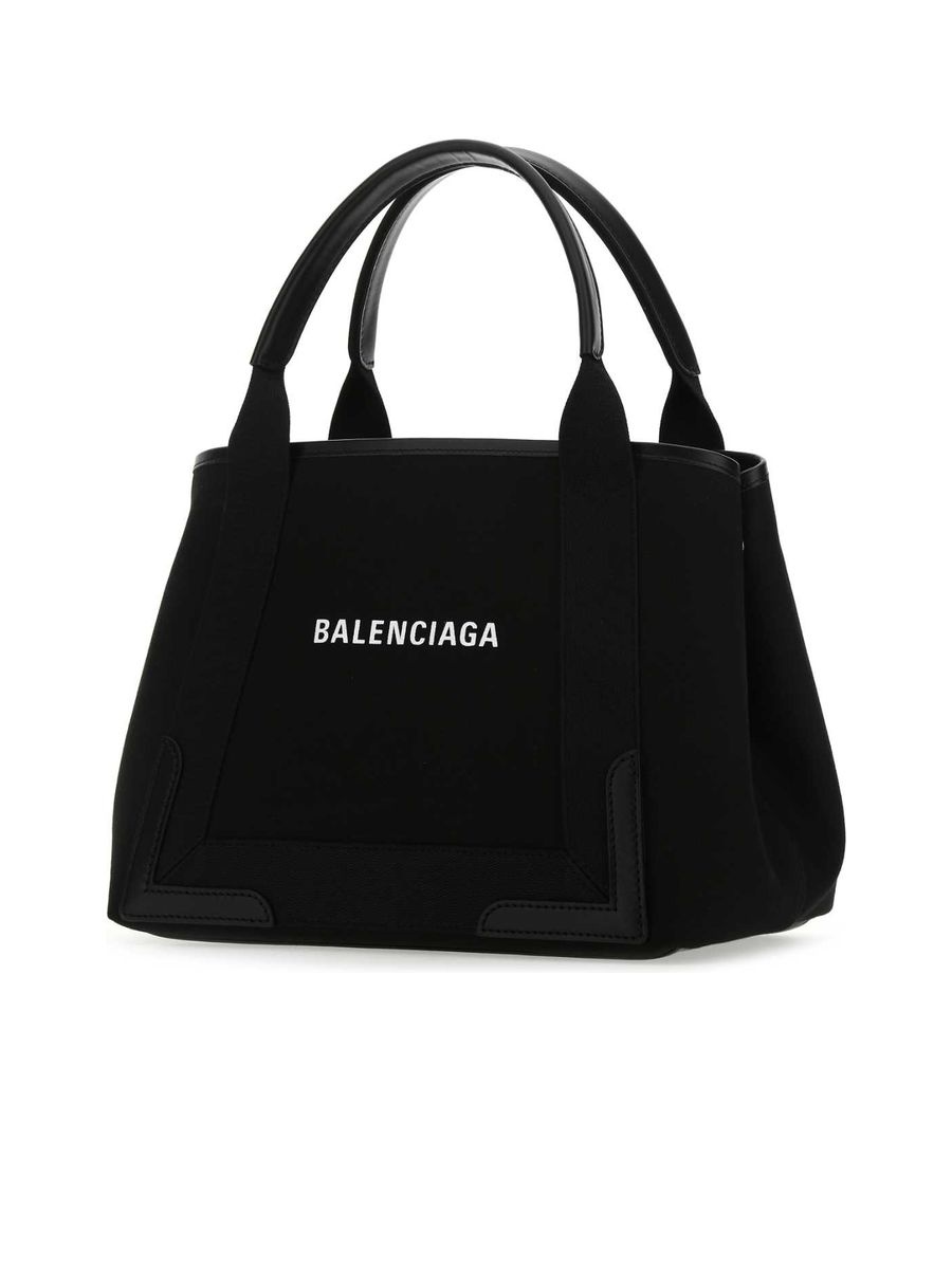 Small Cabas Navy Handbag - 2