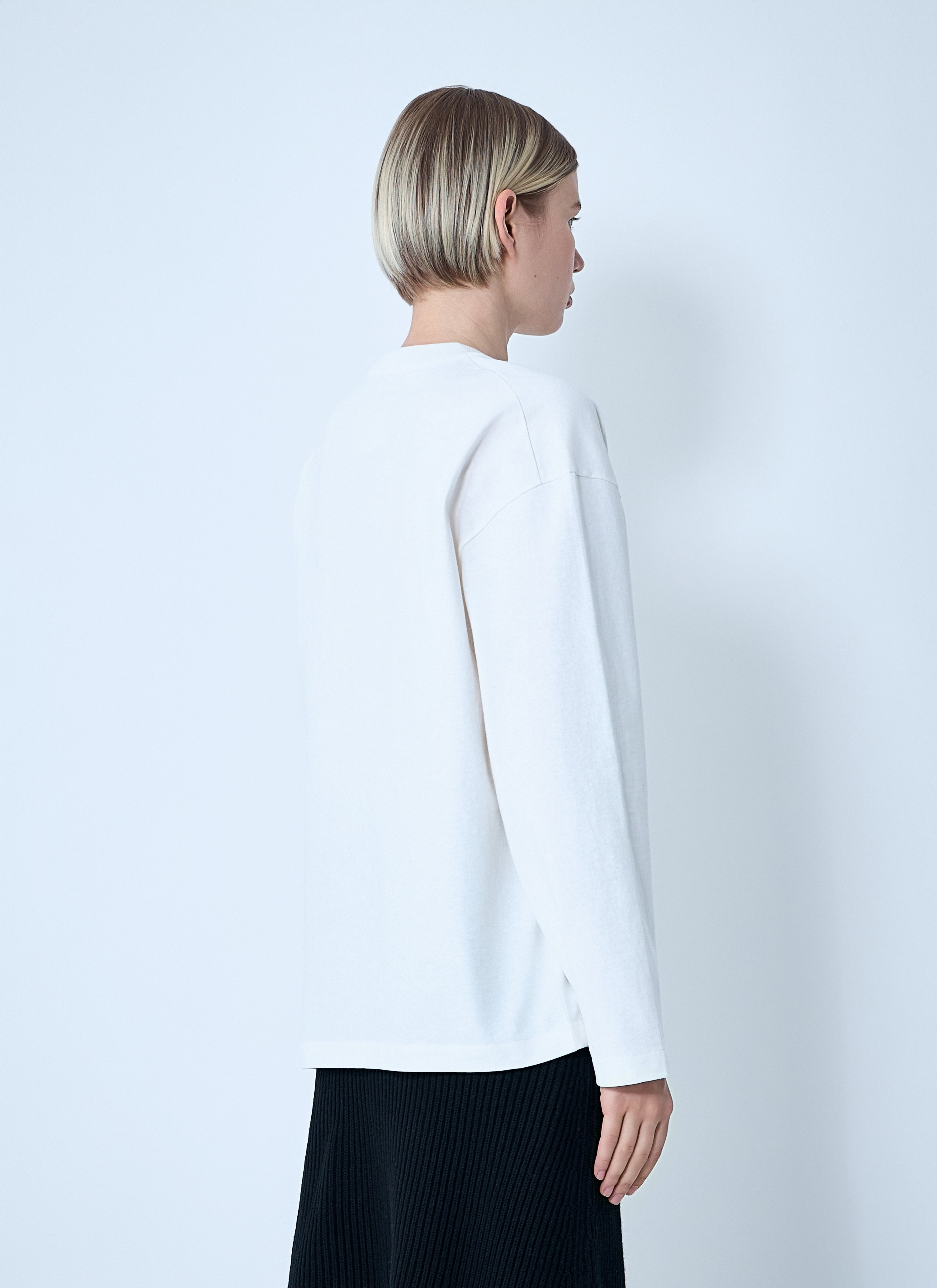 Jil Sander Women Logo Motif T-Shirt - 4