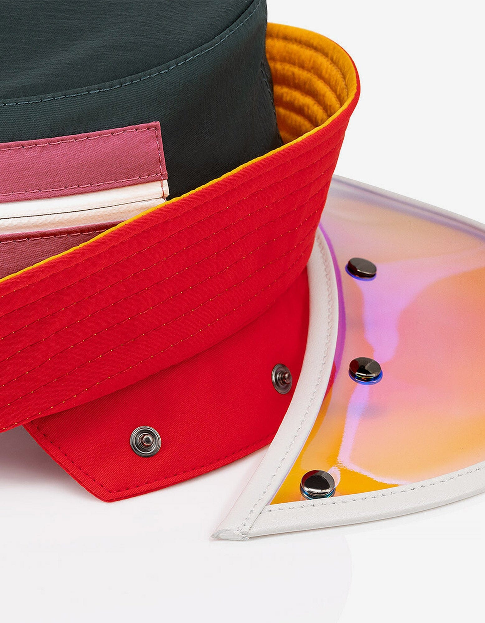 Christian Louboutin Bobiviz Multicolour Bucket Hat - 5