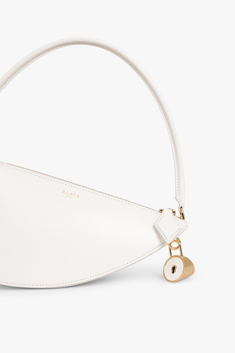 LE DEMI COEUR HALF HEART SHOULDER BAG | IVORY - 4