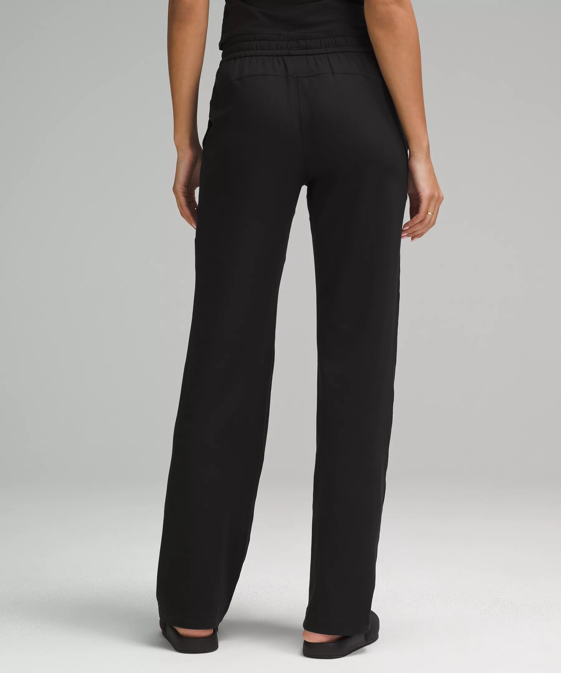 Soft Jersey Straight-Leg Mid-Rise Pant *Regular - 3